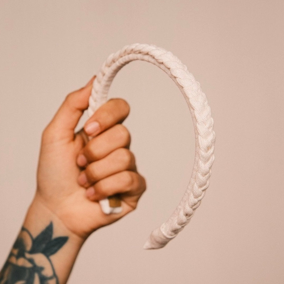 Leni - Glitzer weiß