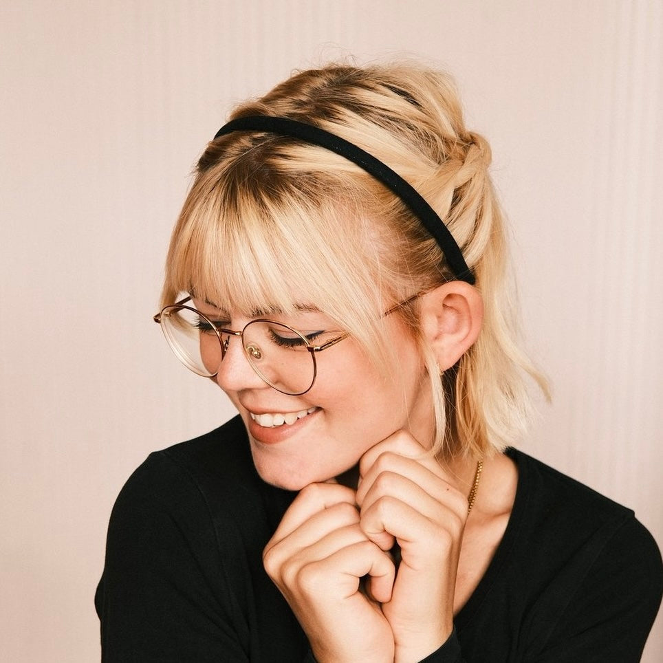 Lina - Glitzer schwarz