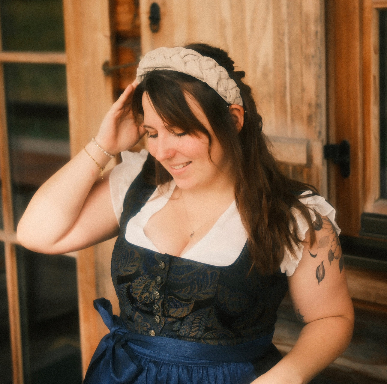 Hedda in breit - Beige