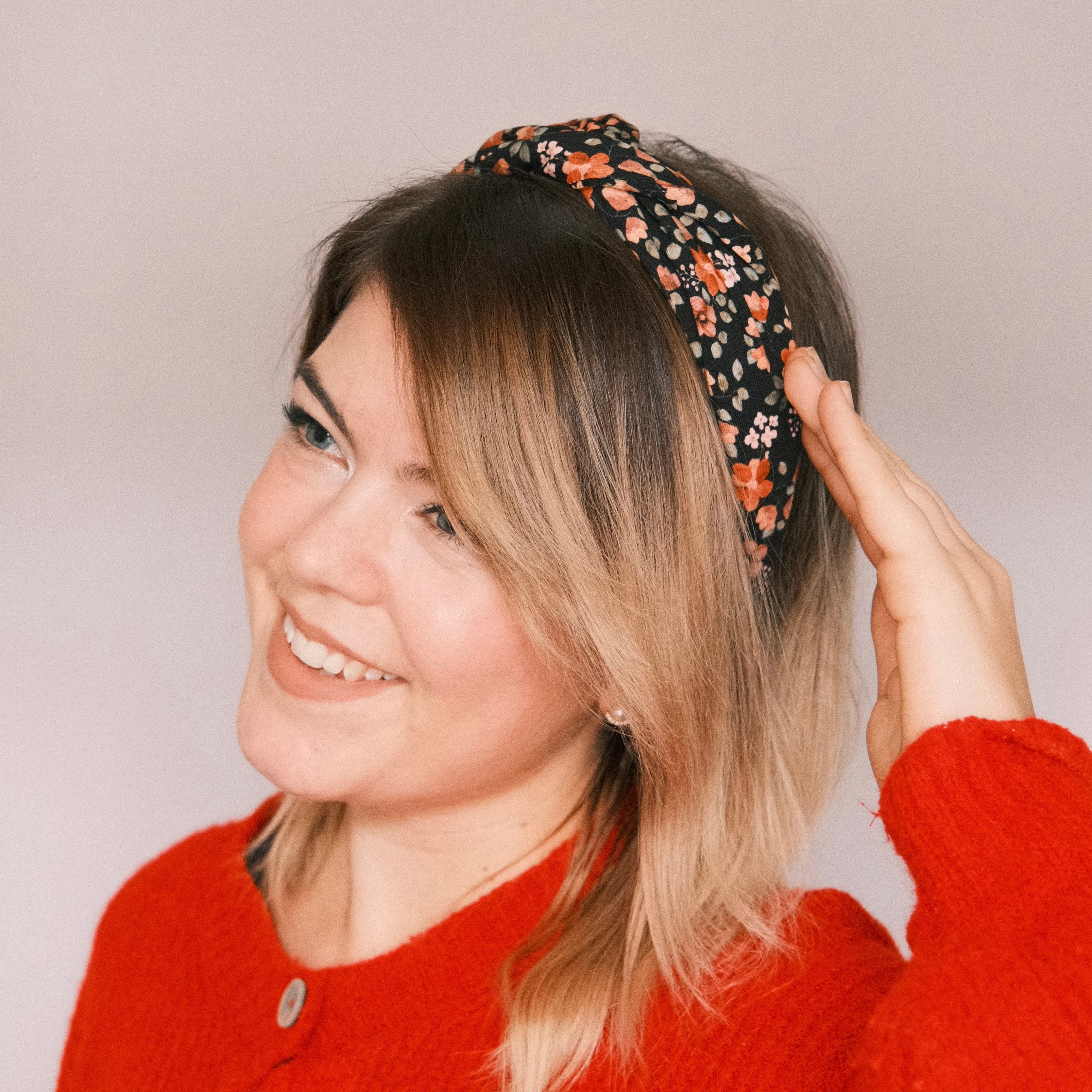 Fritzi - Orange Blumen