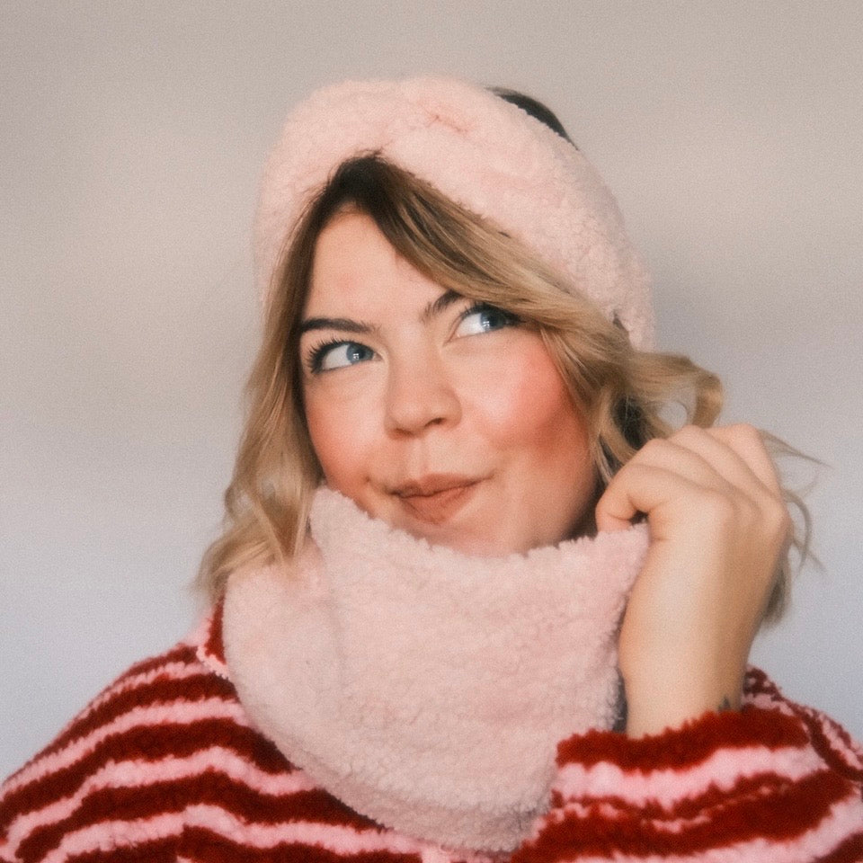 Basic Haarband - Teddy Rosa Blush