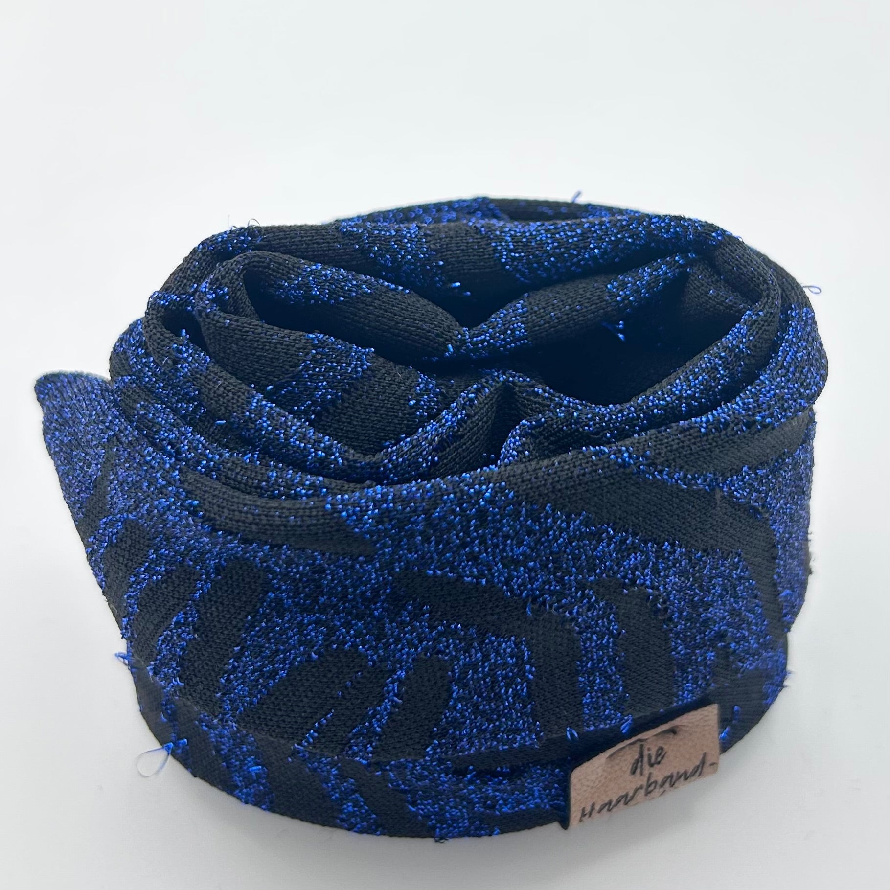 Drahthaarband - Tiger Blau