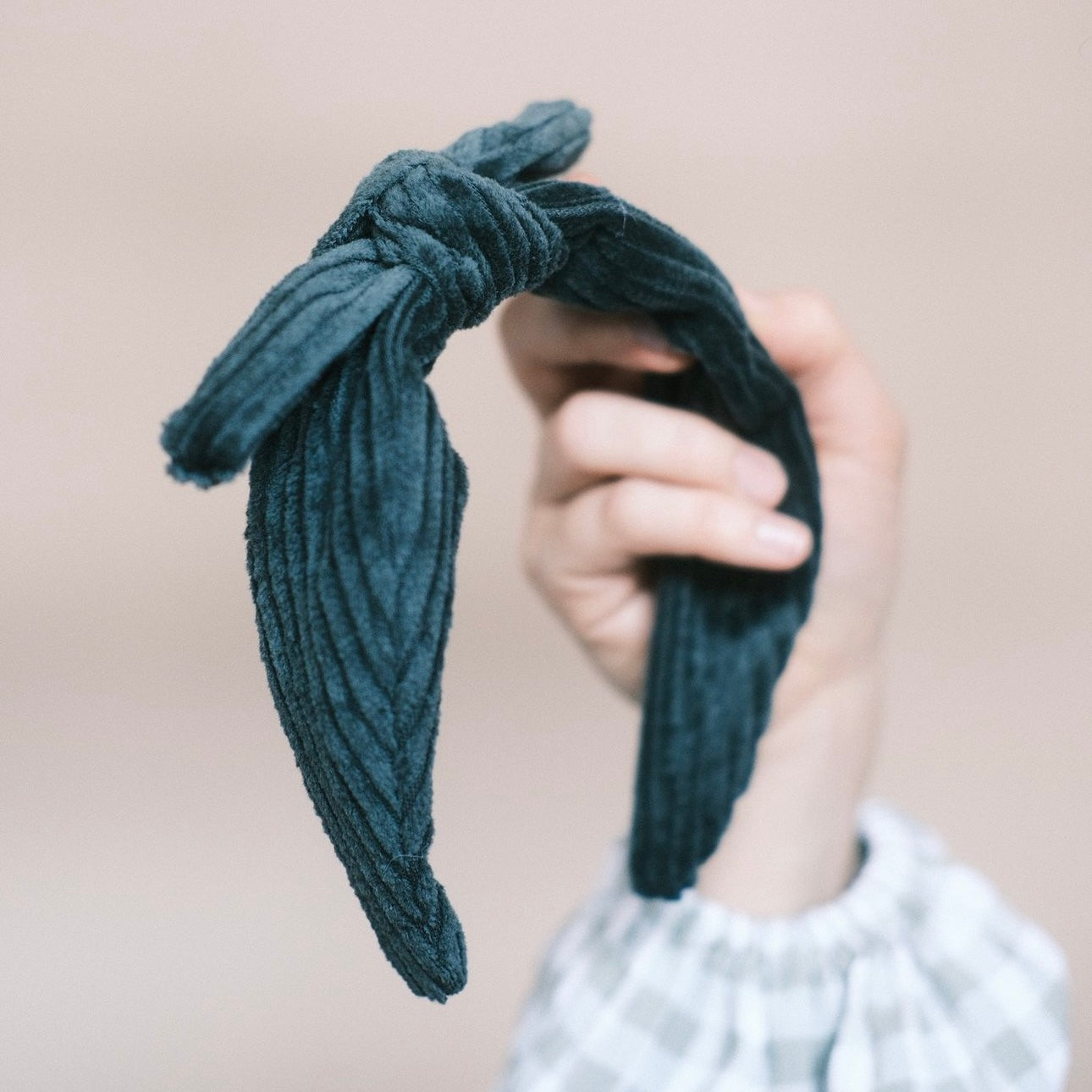 Heidi 4 in 1 Waldgrün Haarreif Schleife