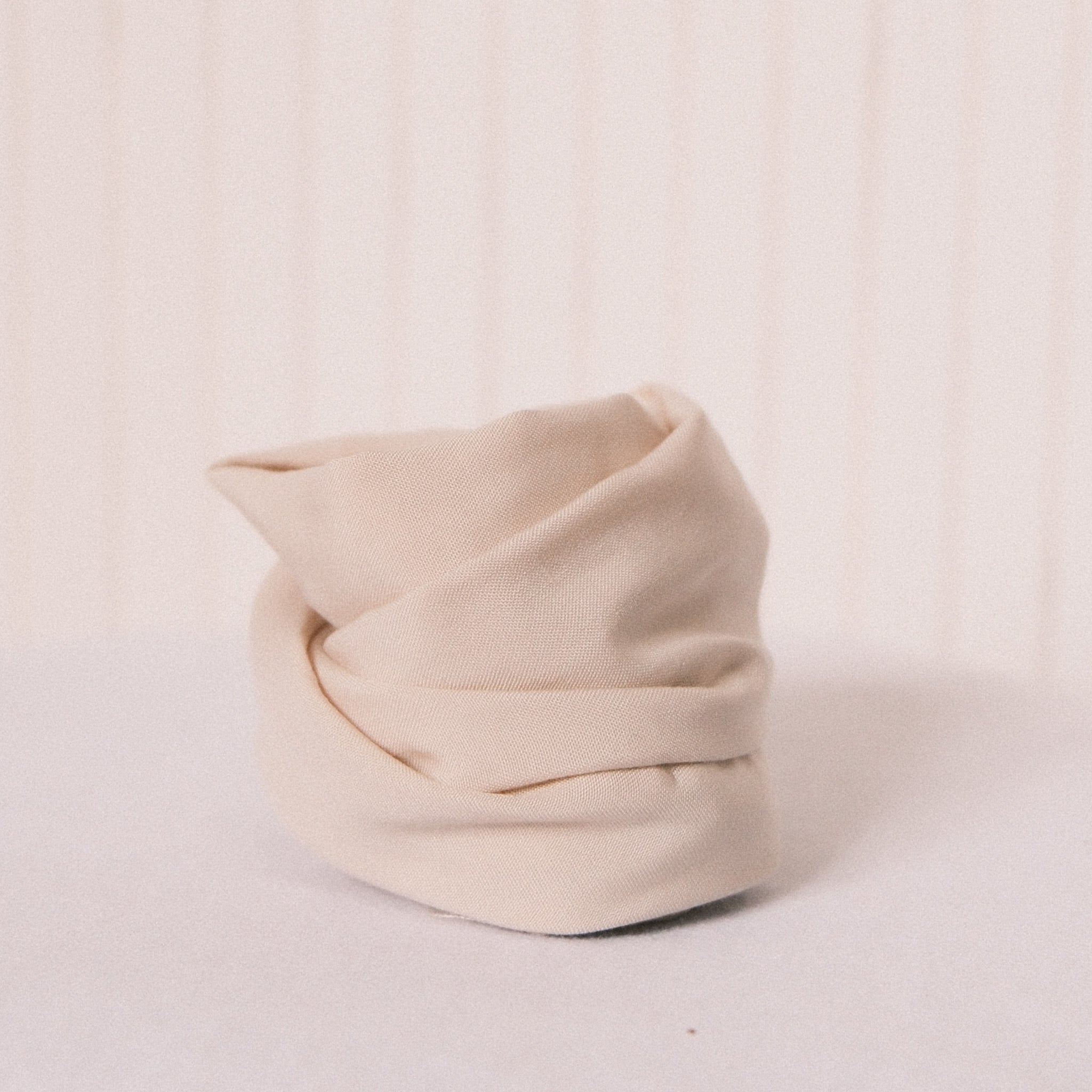 Drahthaarband Schmal - Soft Touch Beige