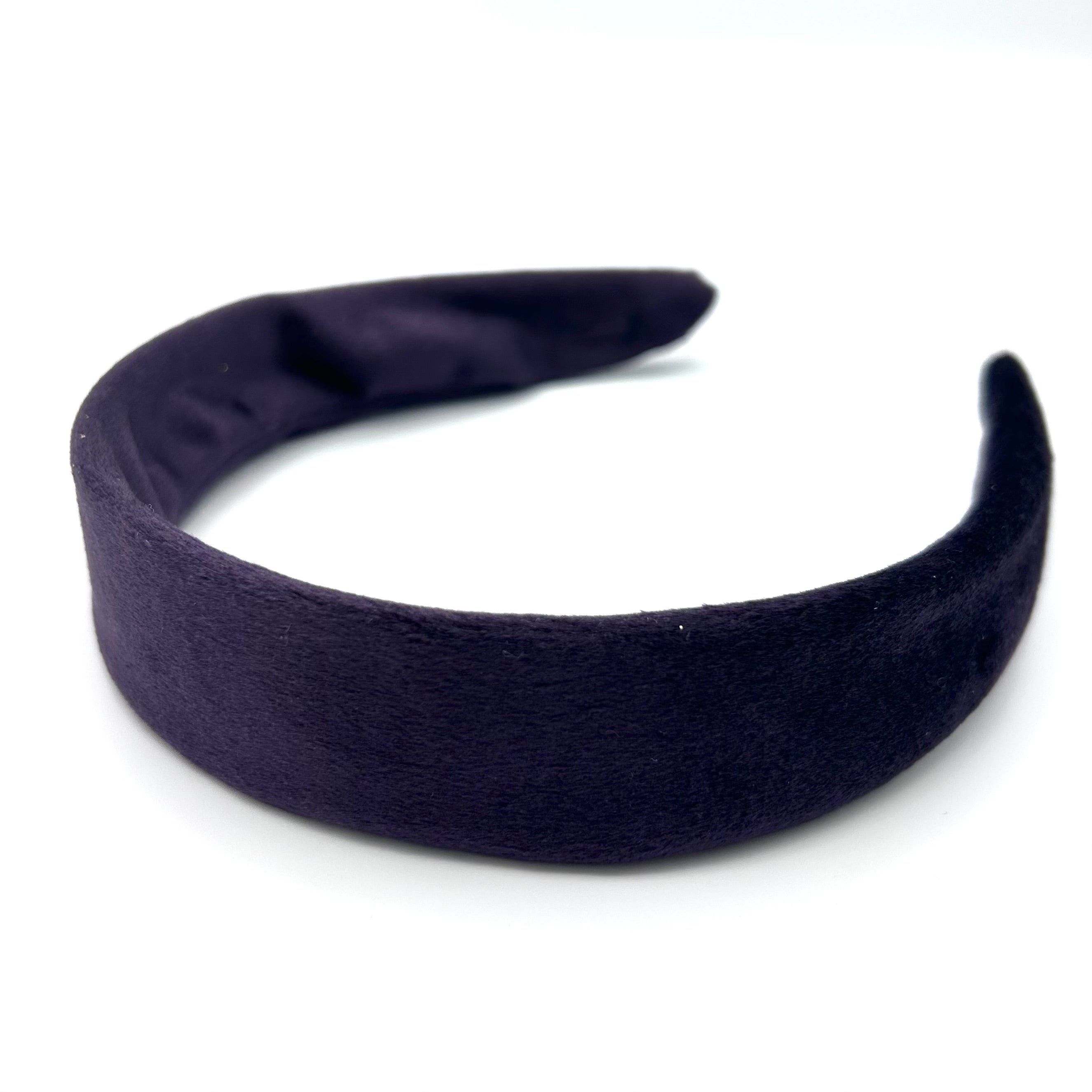 Anne - Samt Aubergine