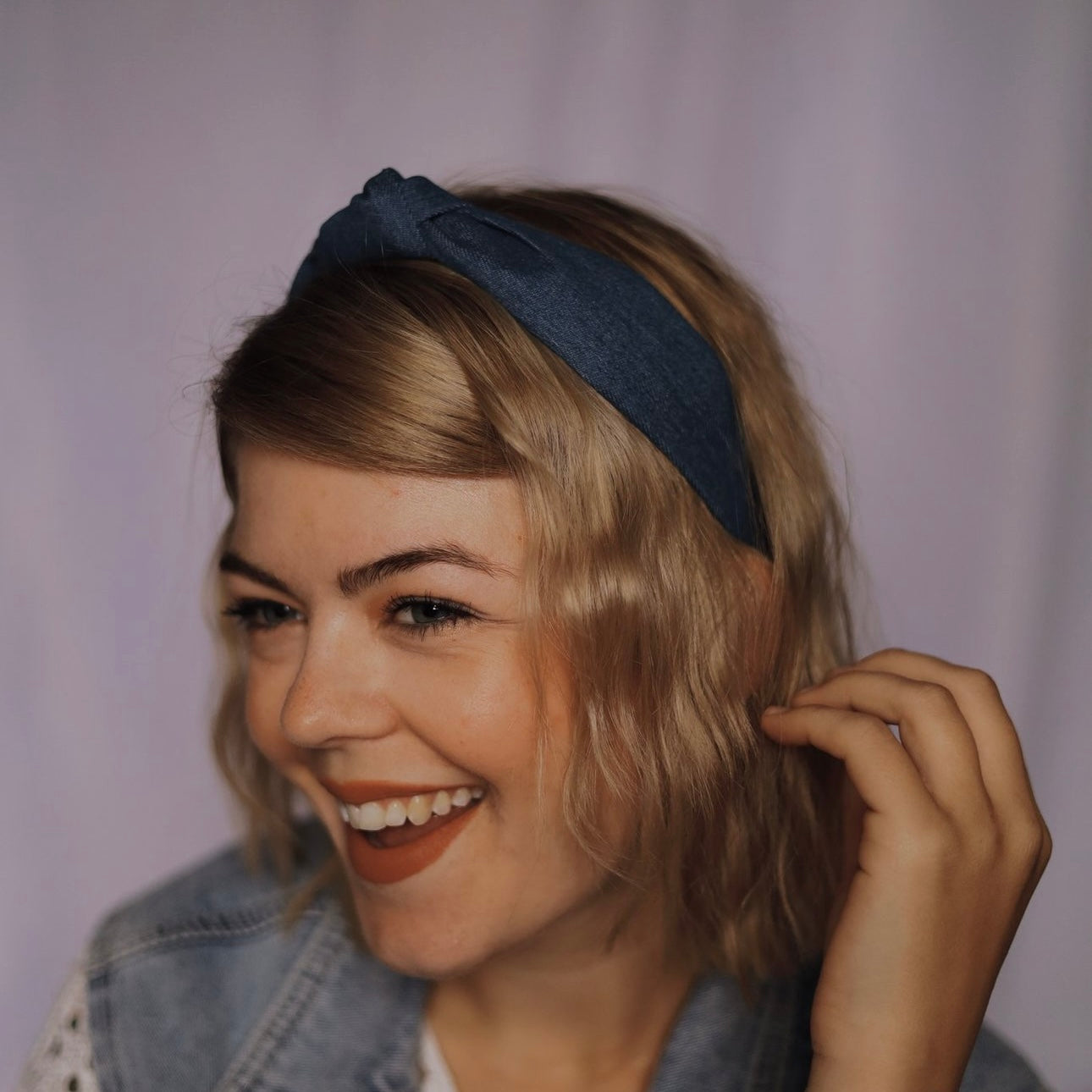 Jenny Jeans hell Haarreif Knoten