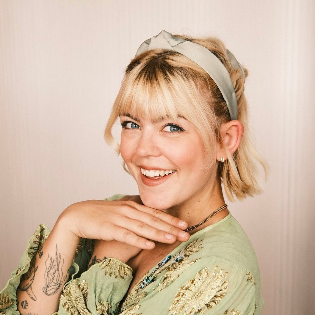 Rosalie - light matcha Satin