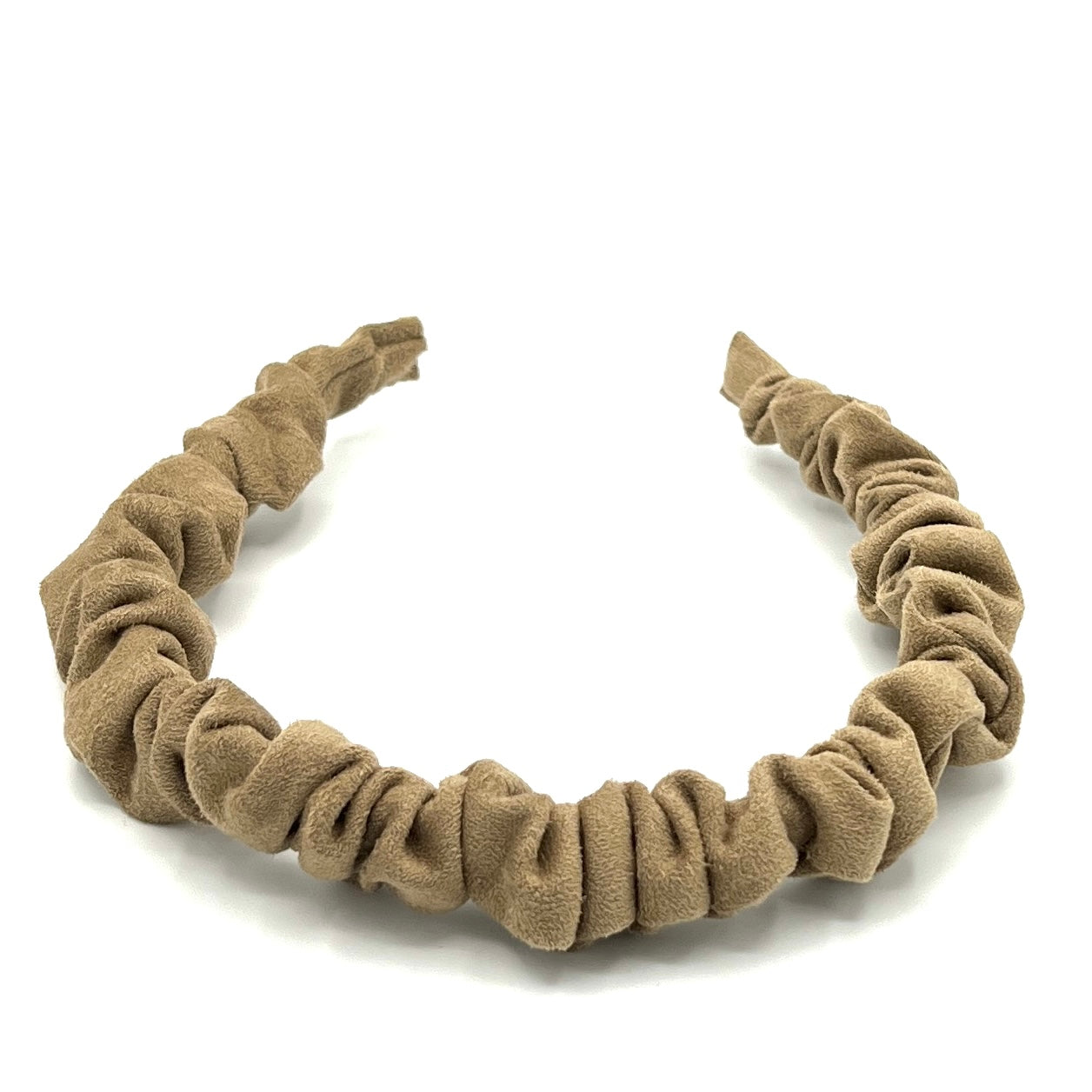 Hilde - Dirndl beige Haarreif gerafft