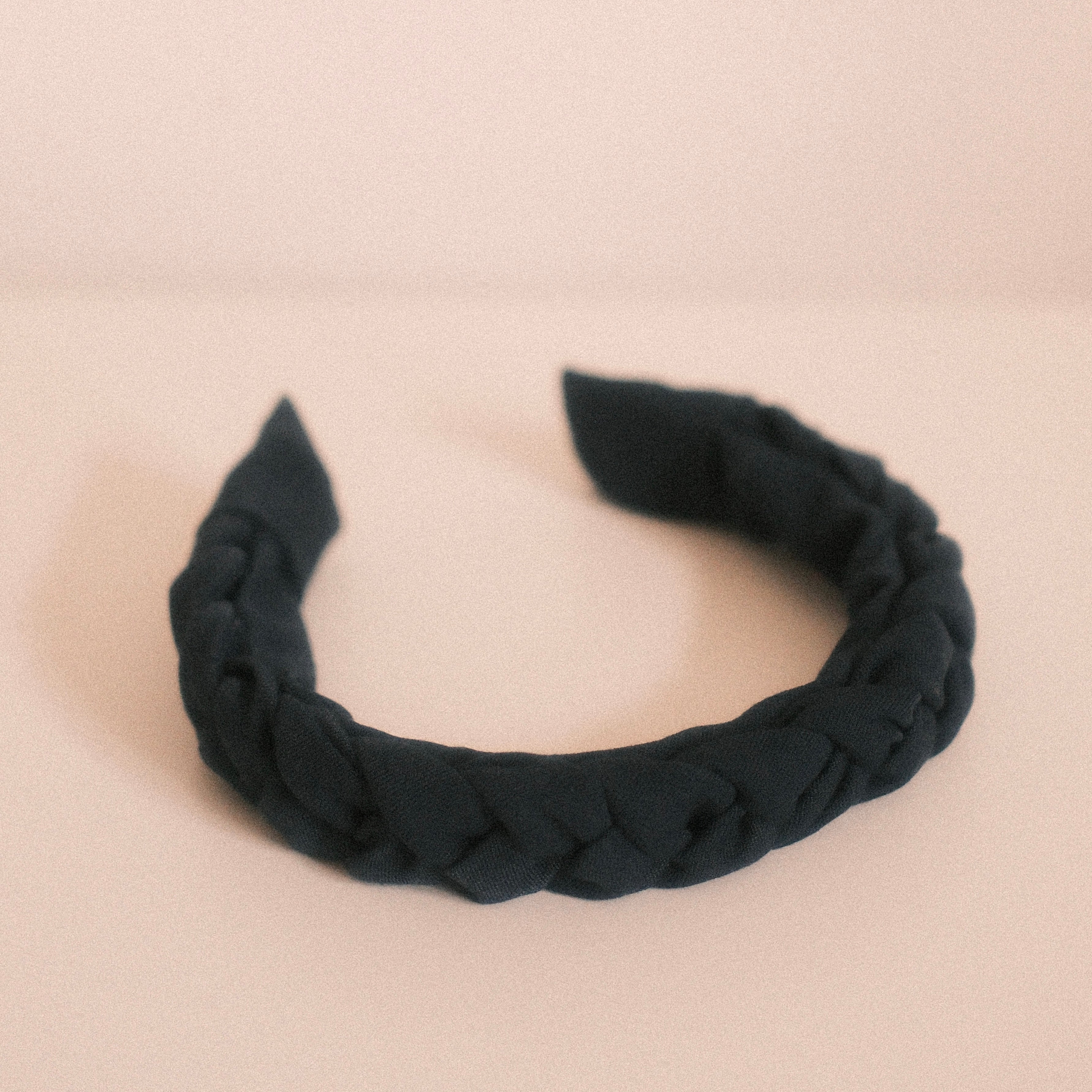 Luise - Haarreif geflochten Blau