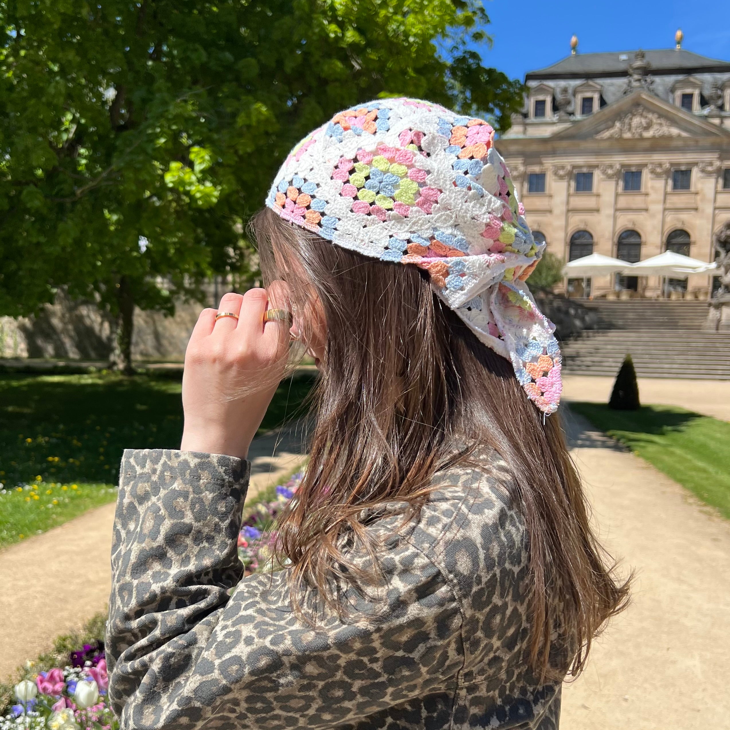 Bandana - Häckelmuster