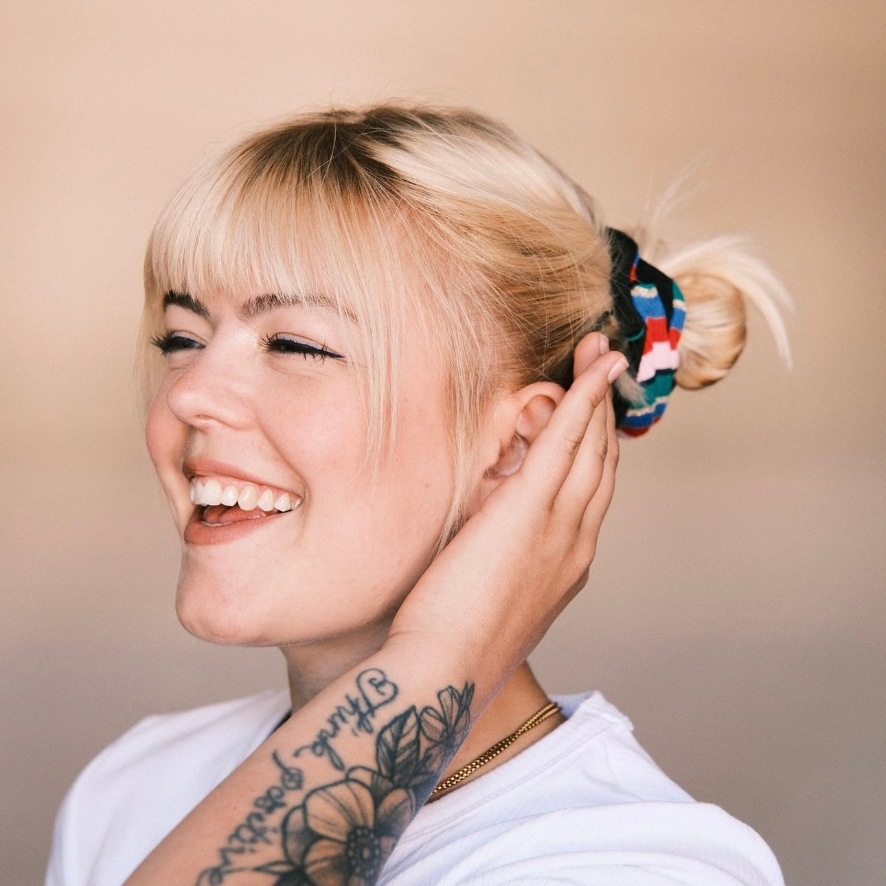 Dutti gestreift Bunt/Glitzer