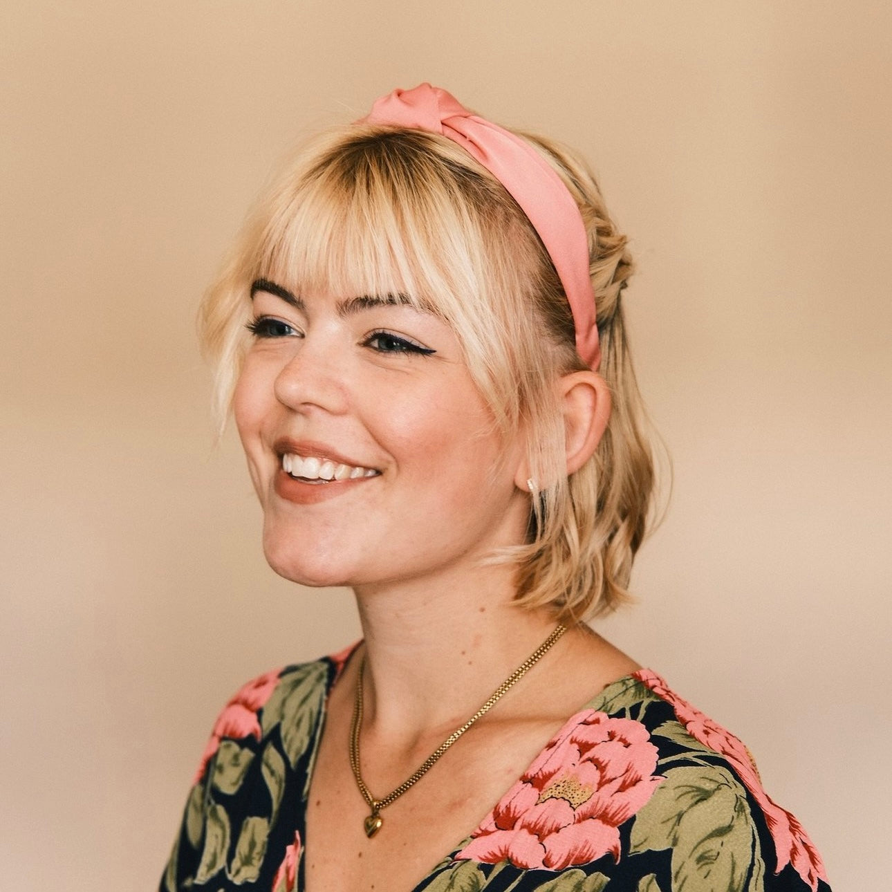 Rosalie - Apricot Satin