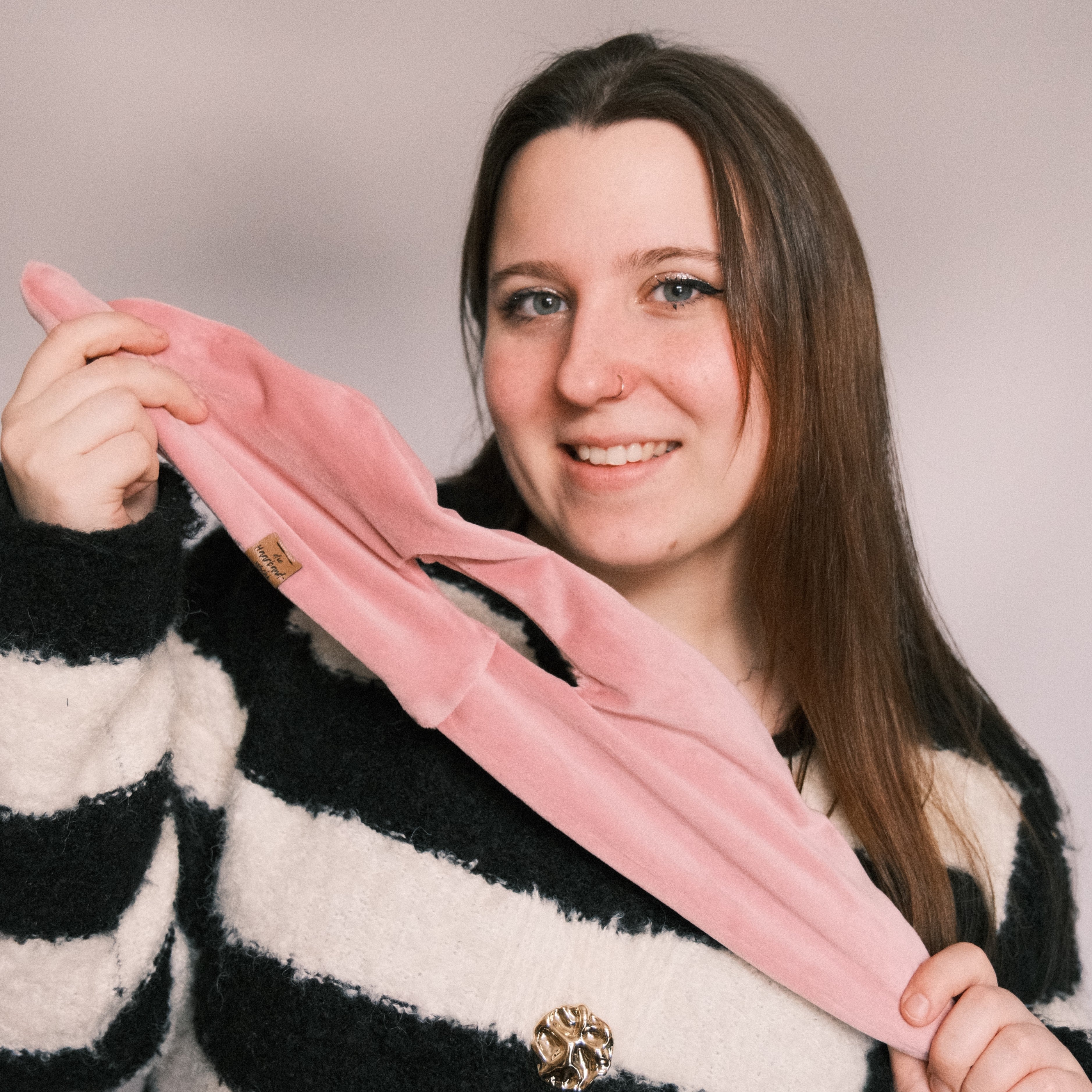 Dutti - Samt Puderrosa