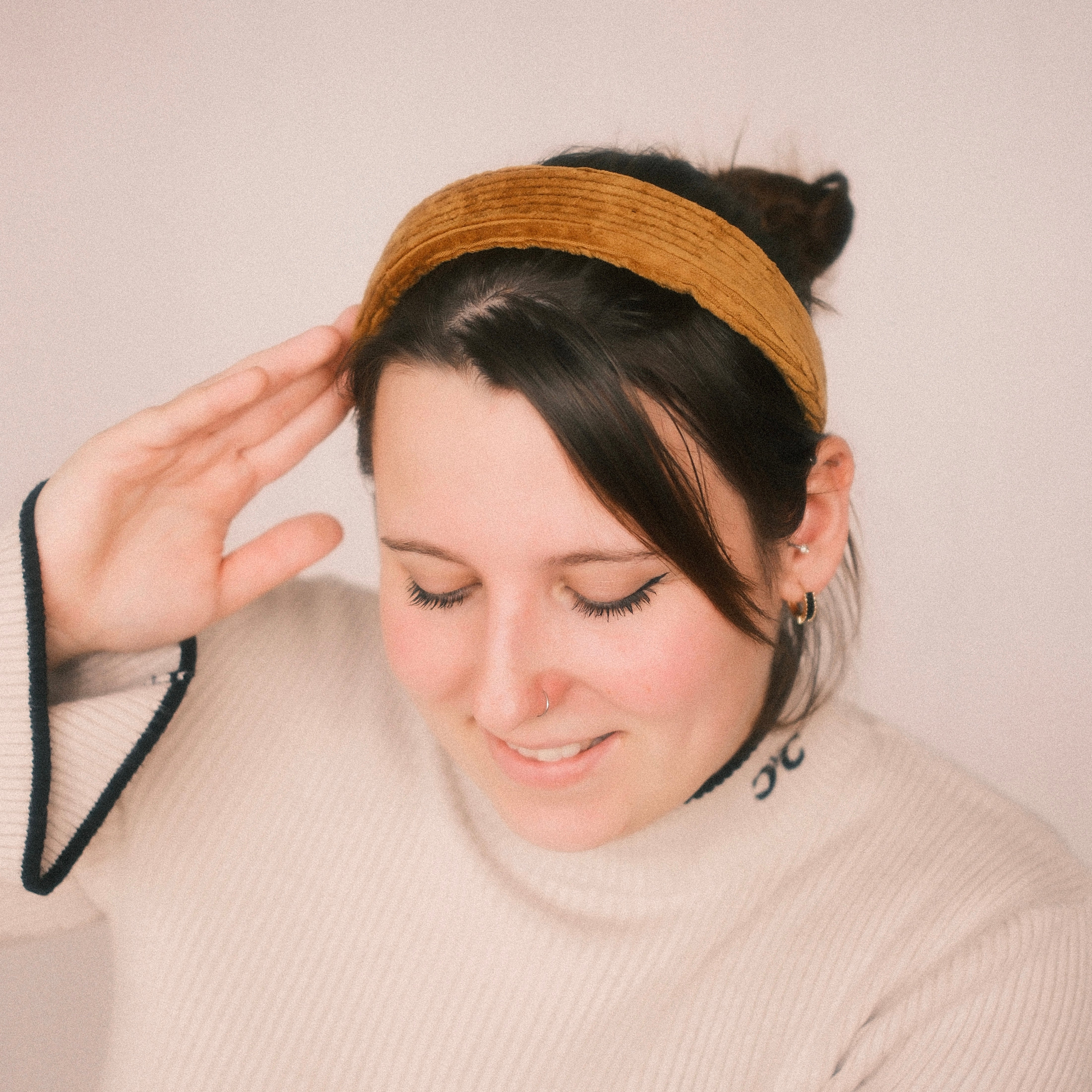 Anne - Cord Senfgelb