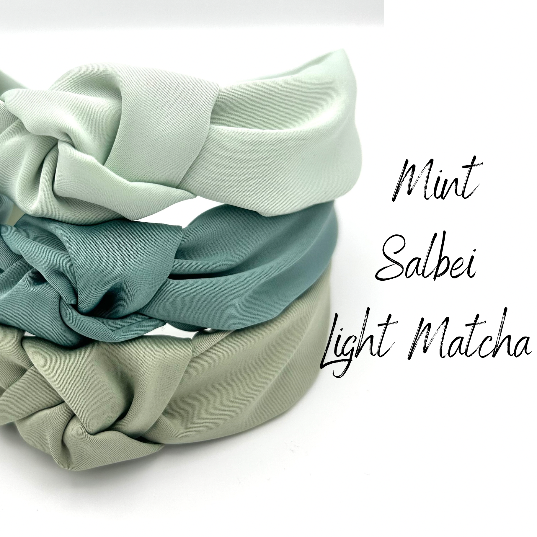 Rosalie - Mint Satin