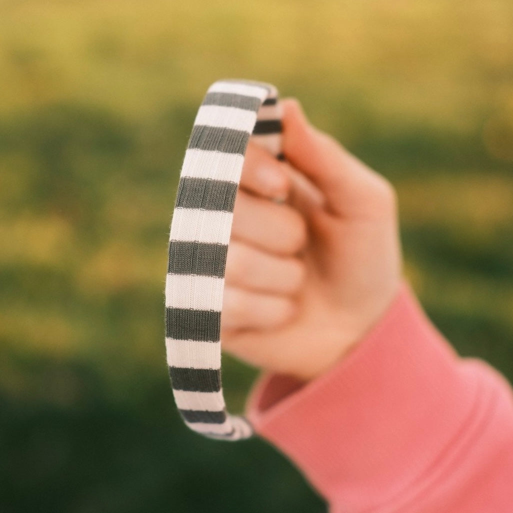 Anna - gestreift Grün