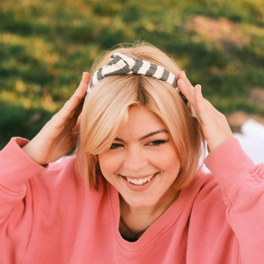 Lilly - gestreift Grün