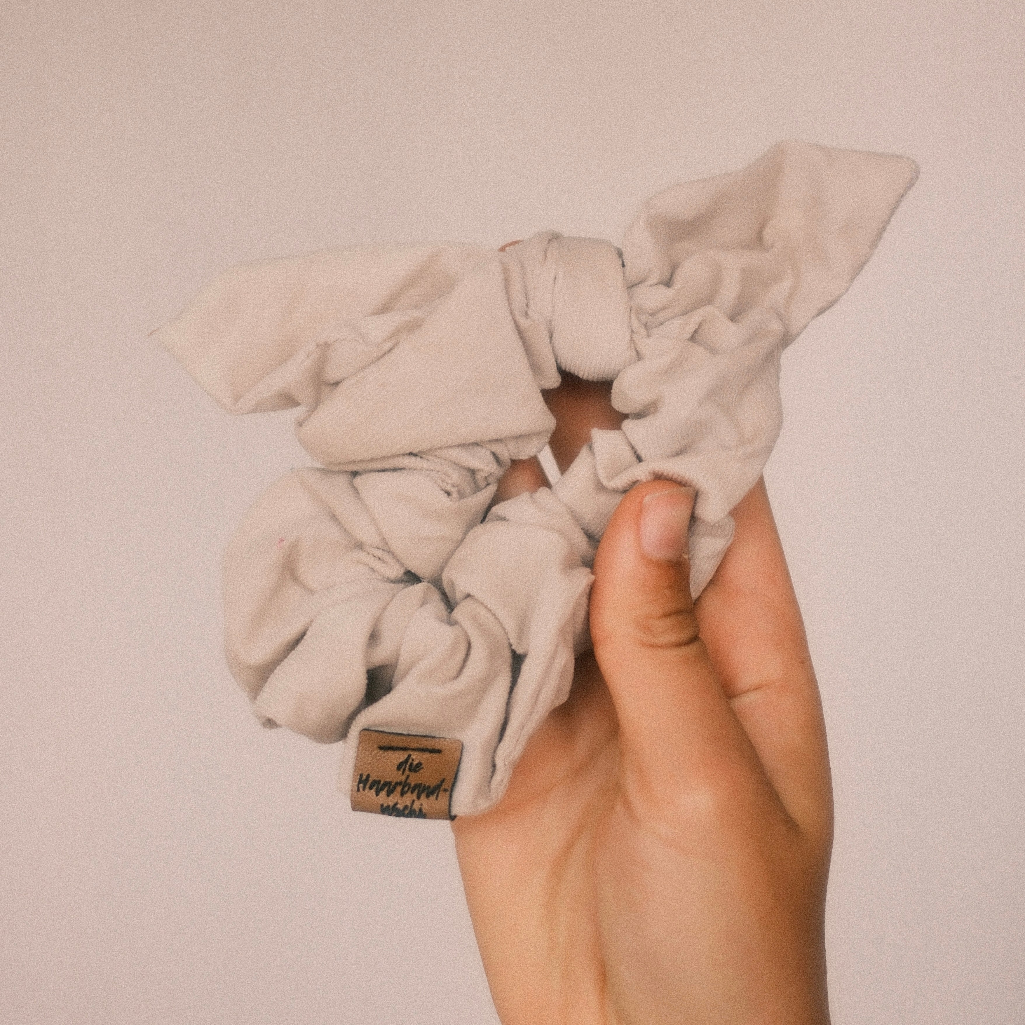 Scrunchie - Feincord Beige