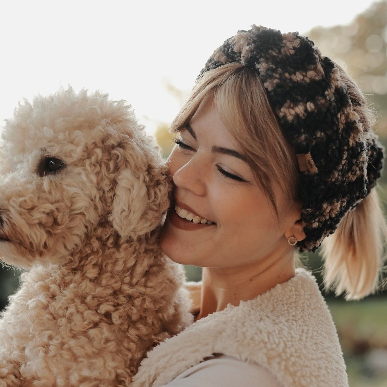 Basic Haarband - Teddy Zebra