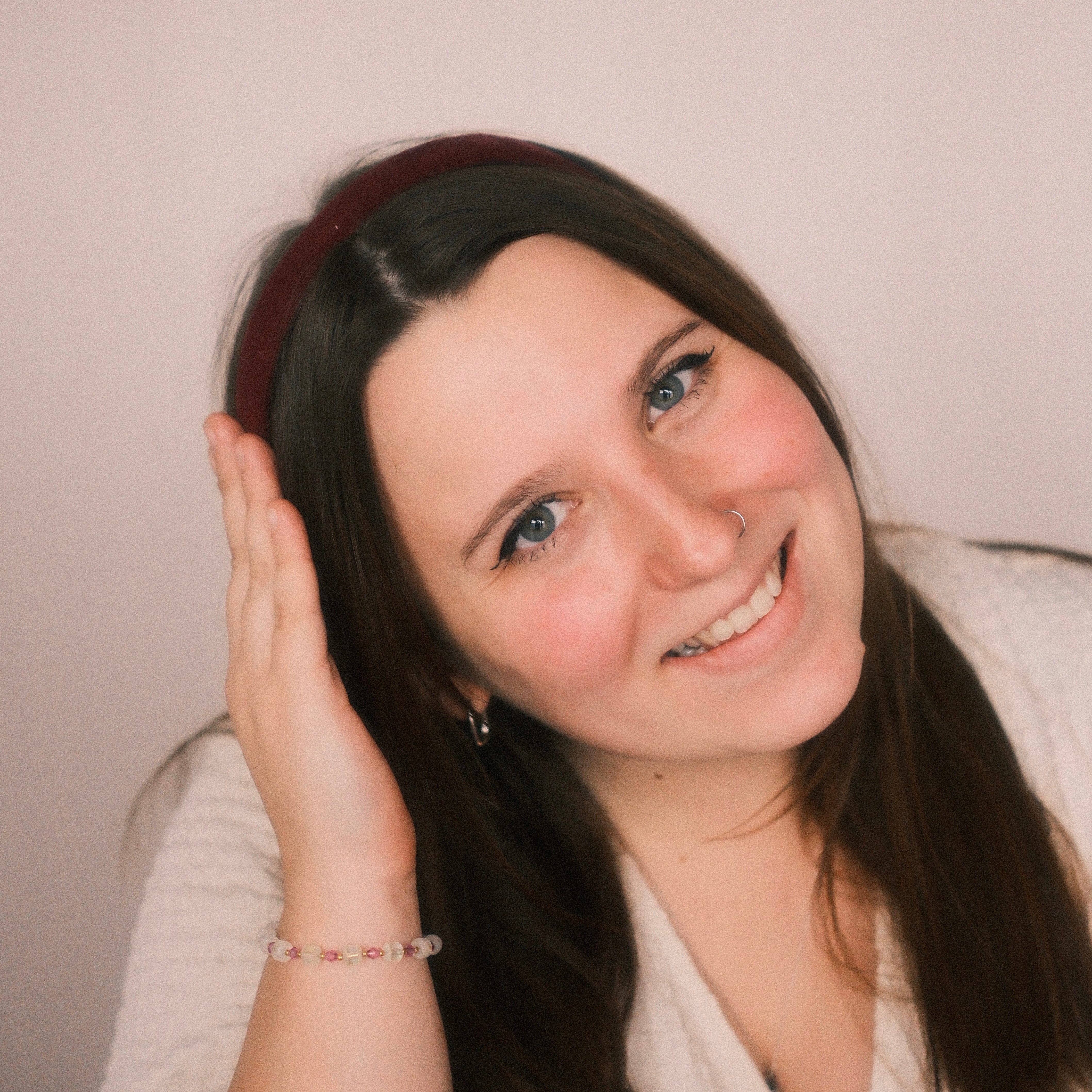 Anna - Feincord Dunkelrot