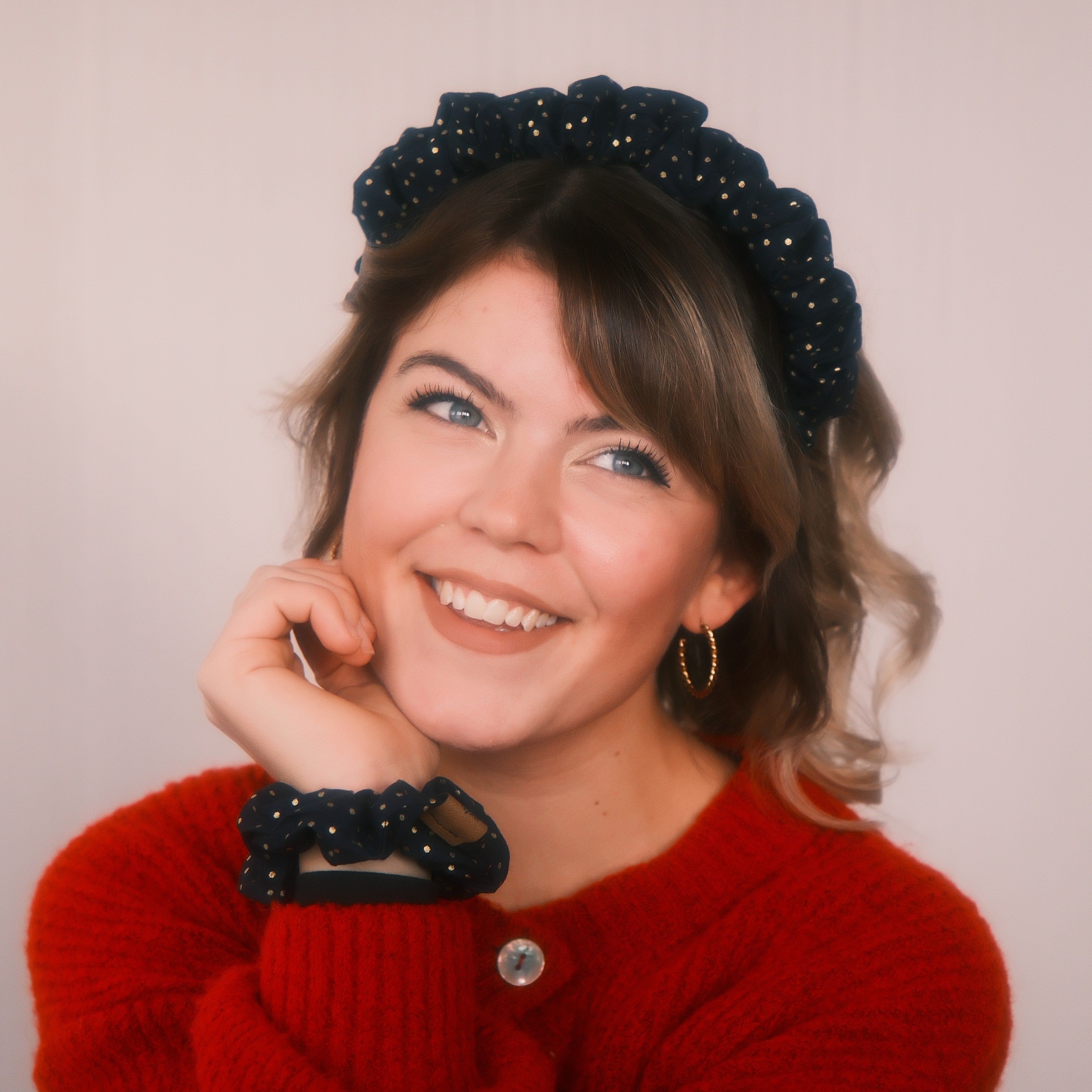 Ronja - Dots Dunkelblau