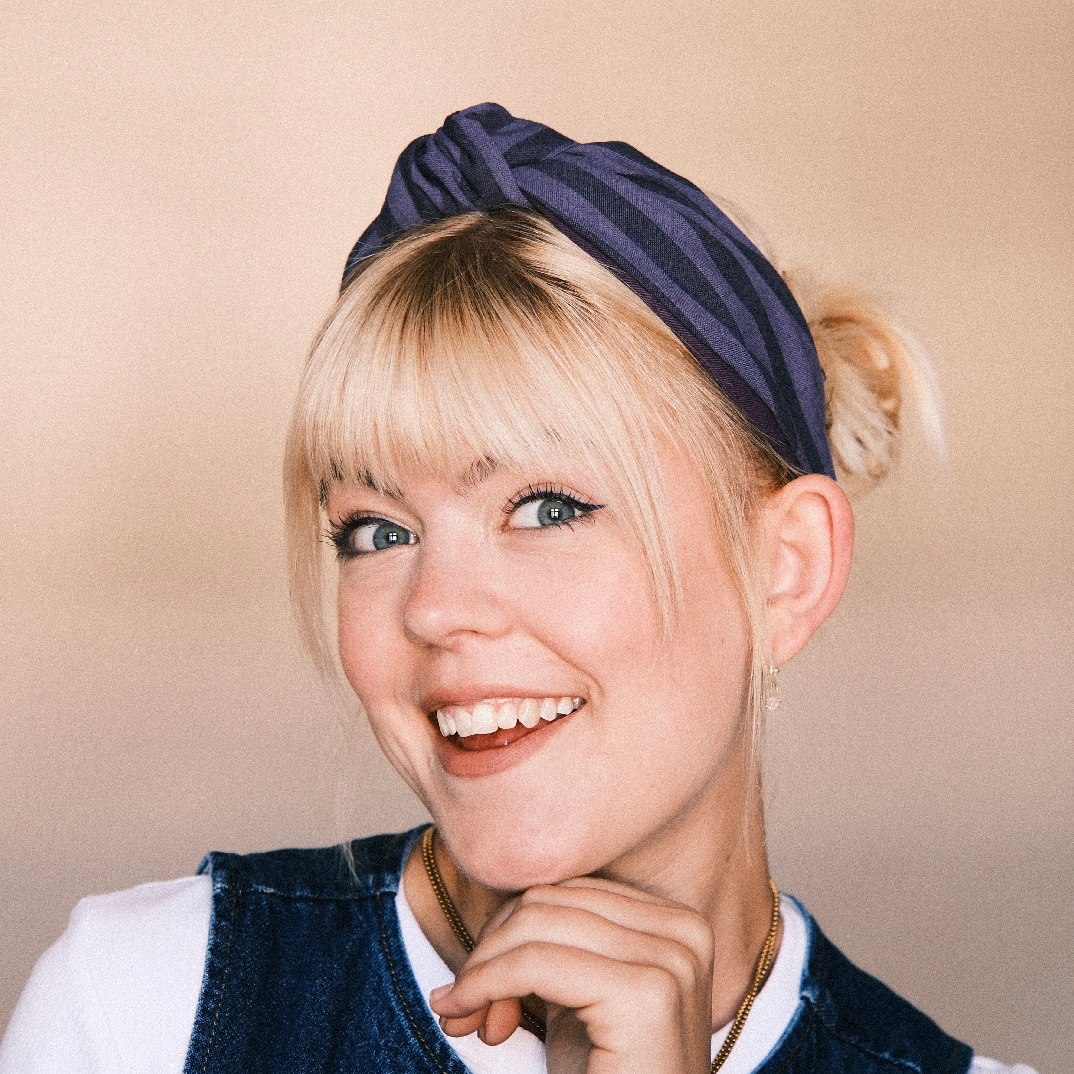 Frieda - Gestreift Lila