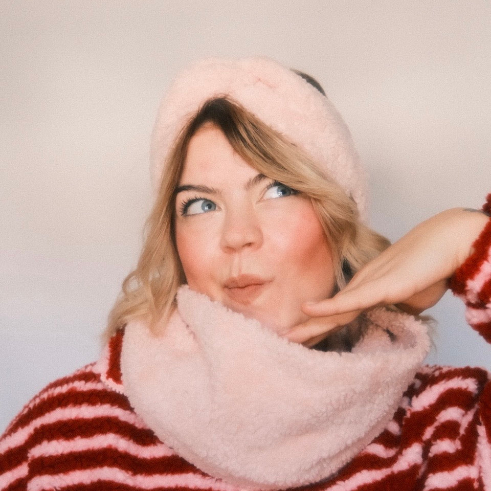 Basic Haarband - Teddy Rosa Blush