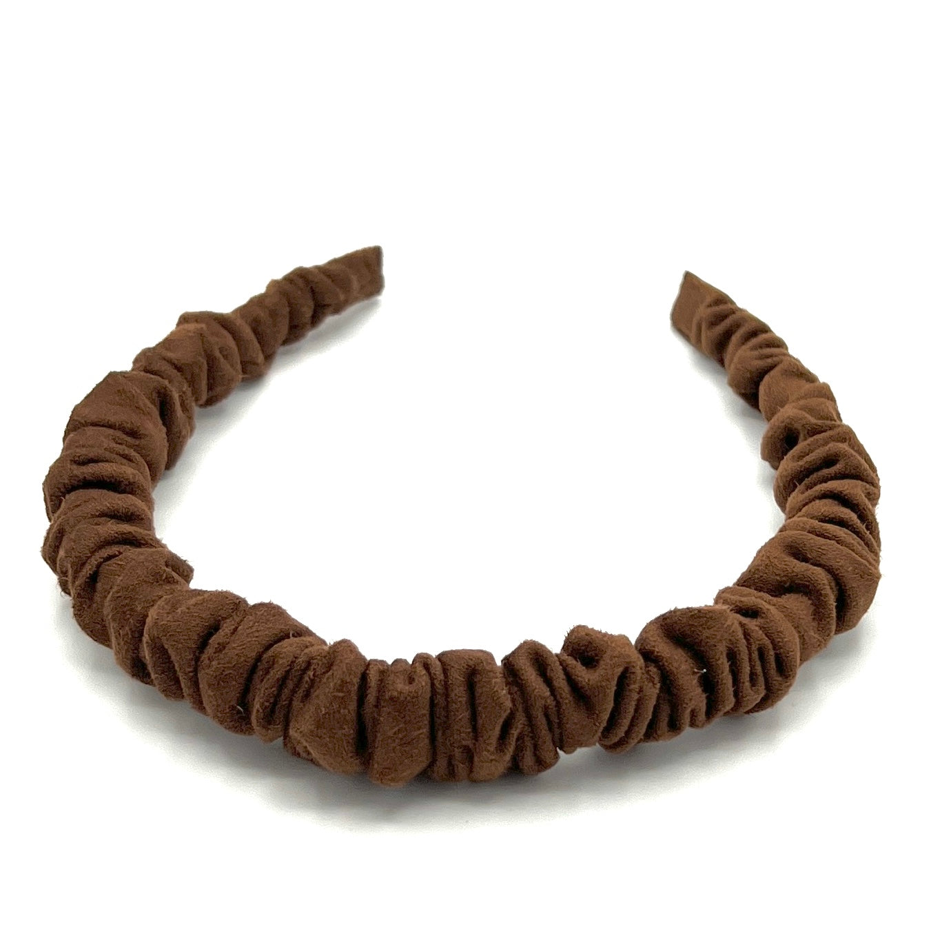 Hilde - Dirndl braun Haarreif gerafft