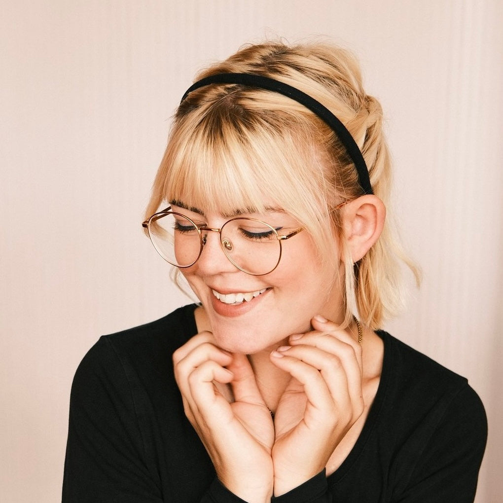 Lina - Glitzer schwarz