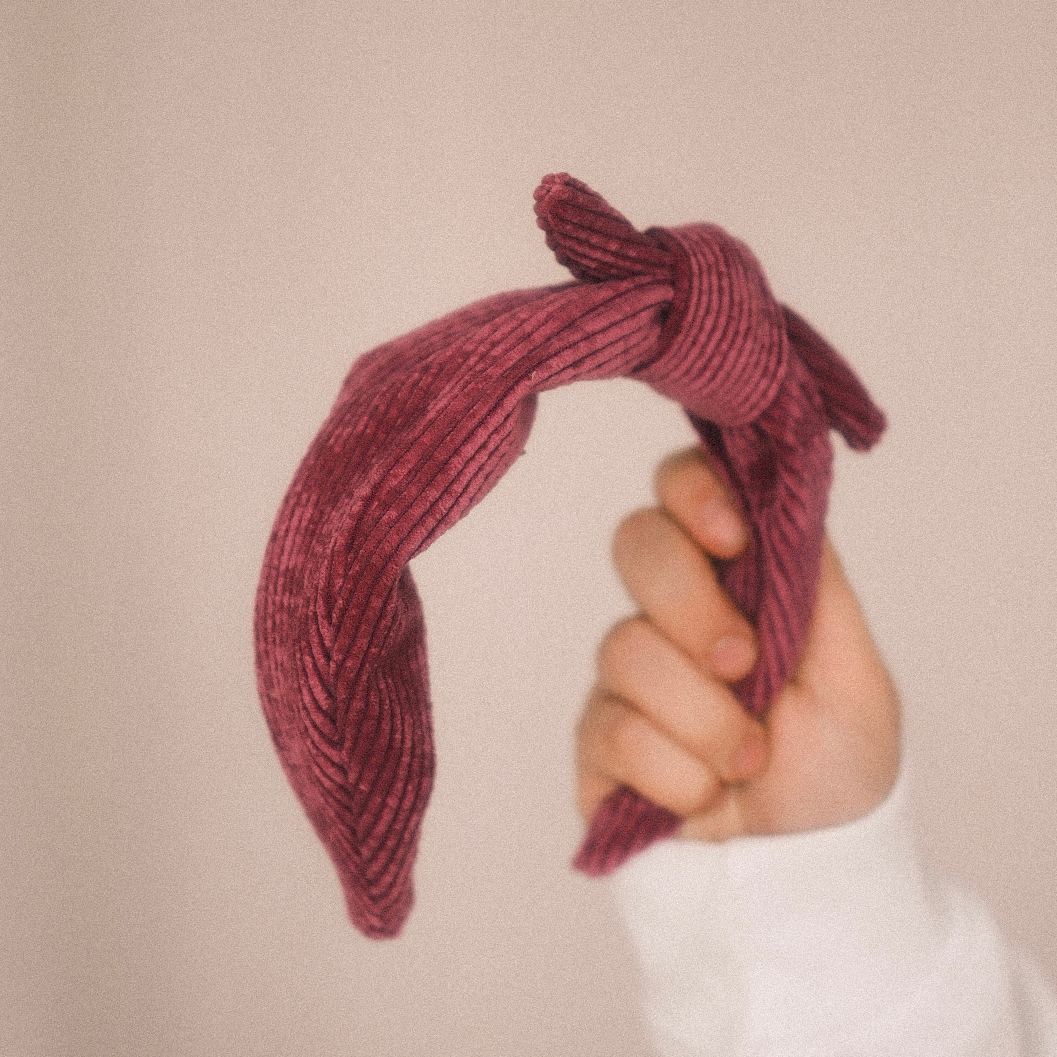 Heidi 4 in 1 Berry Haarreif Schleife