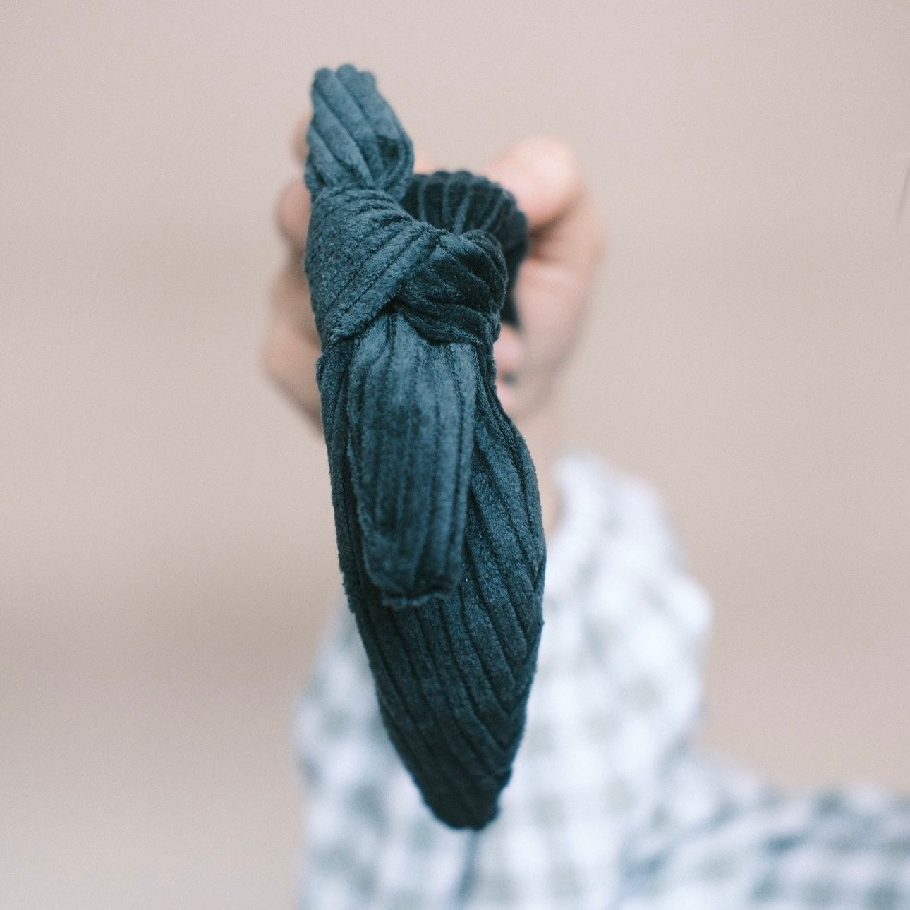 Heidi 4 in 1 Waldgrün Haarreif Schleife