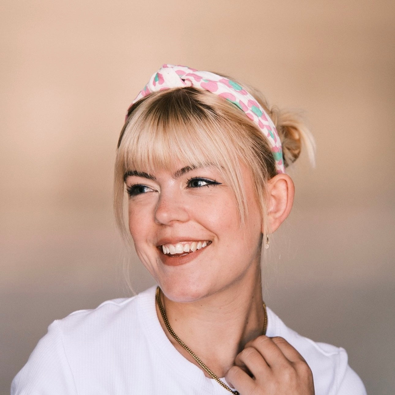 Lilly - weiß/rosa/grün