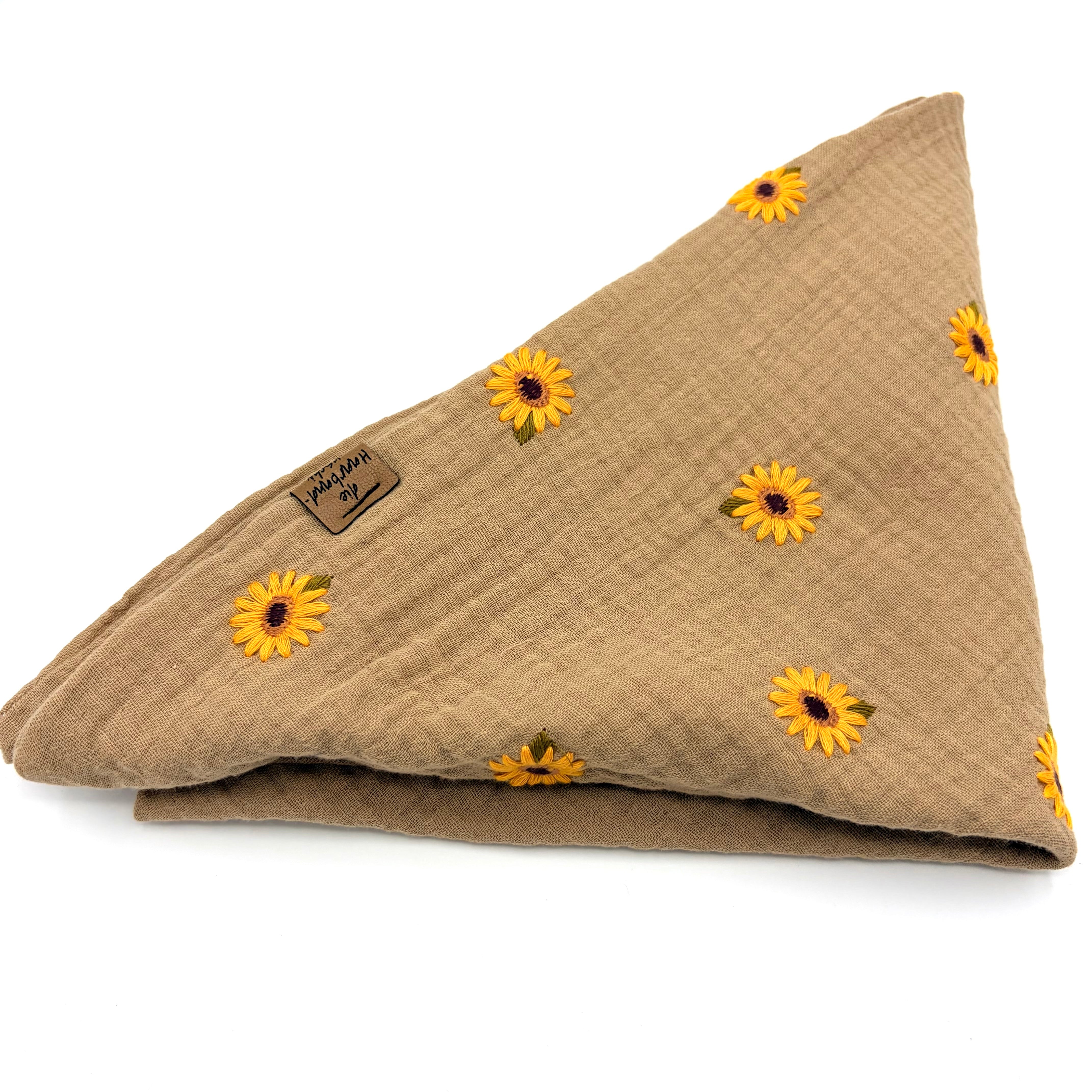 Bandana - Sonnenblume Sand