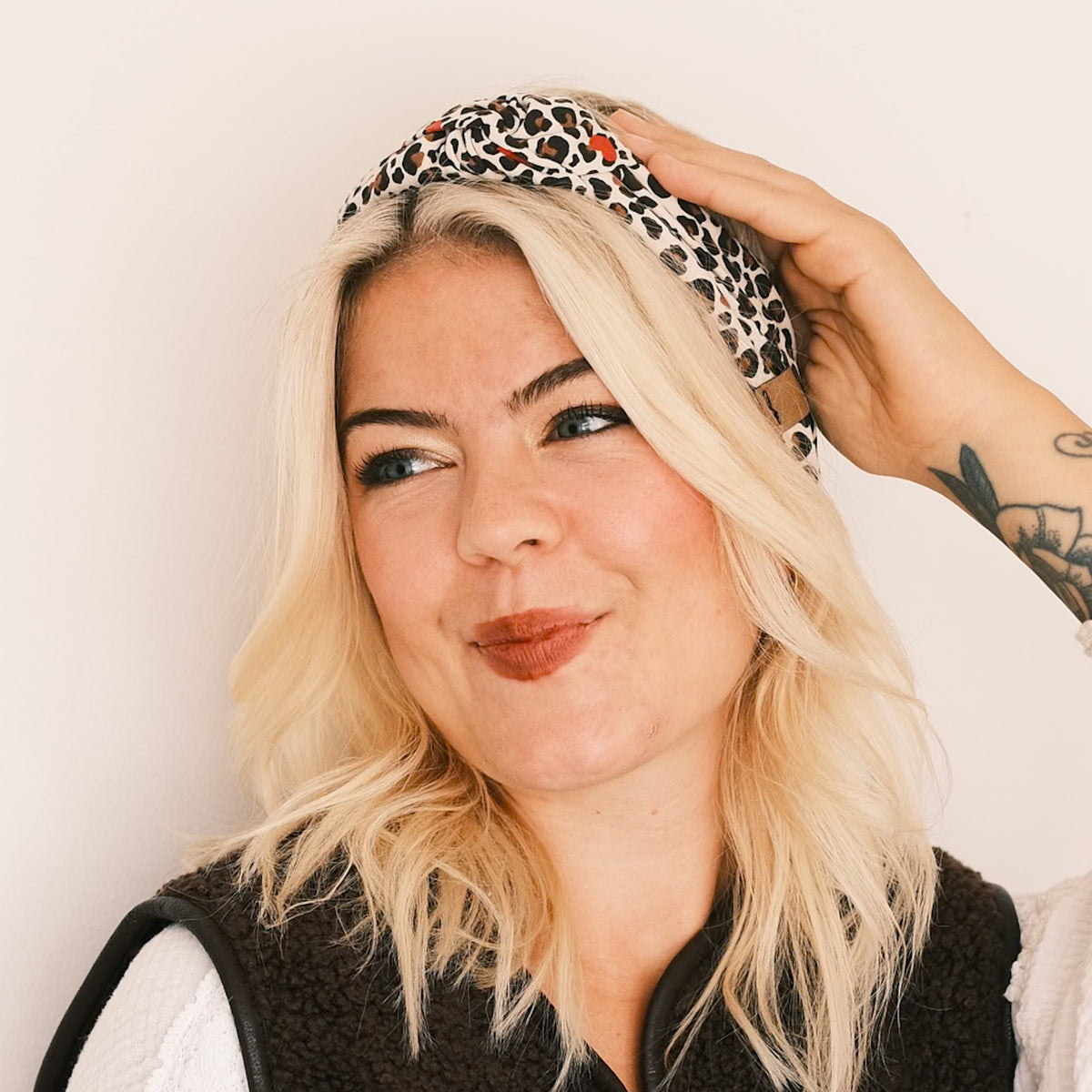 Haarband Knoten - Leo Heart
