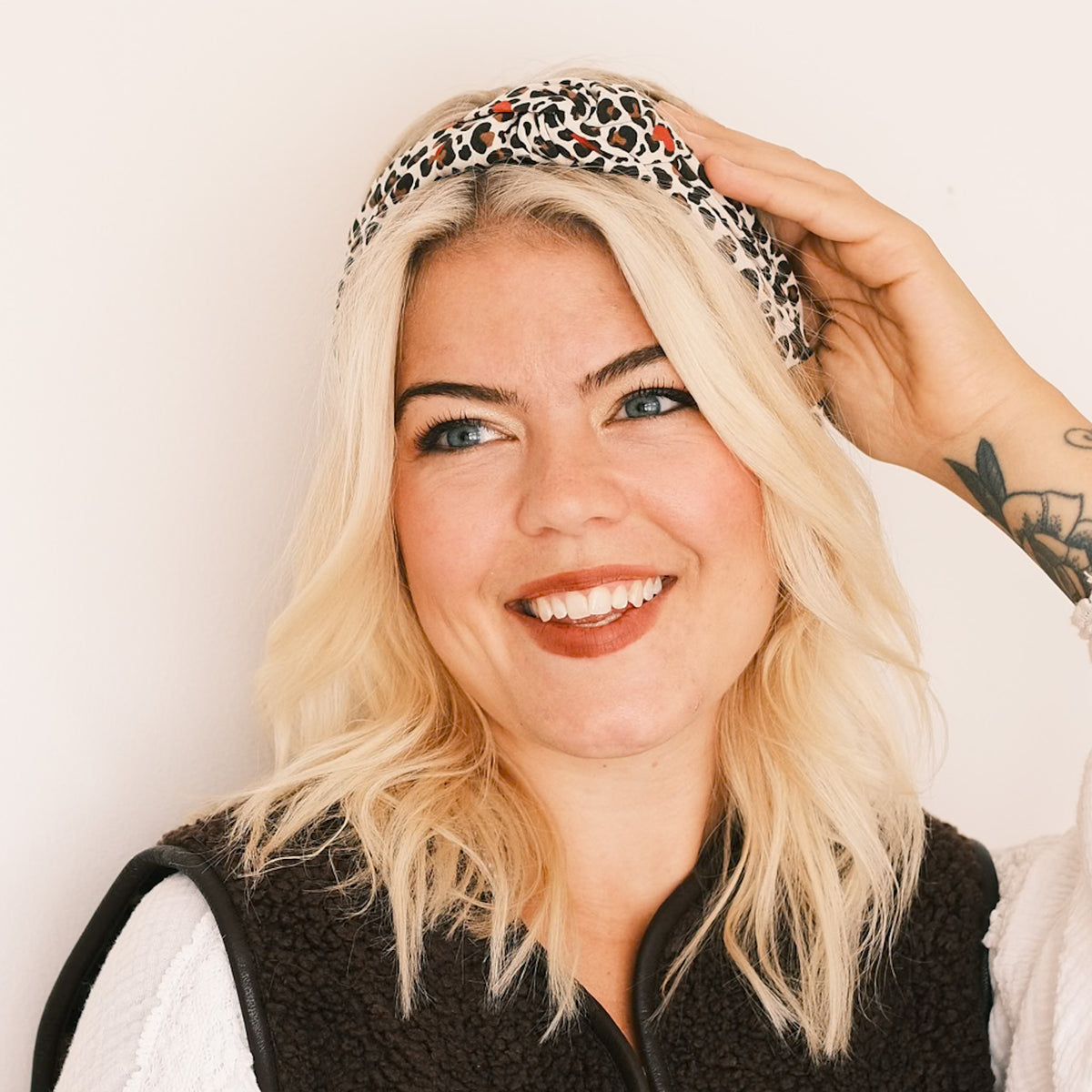 Haarband Knoten - Leo Heart