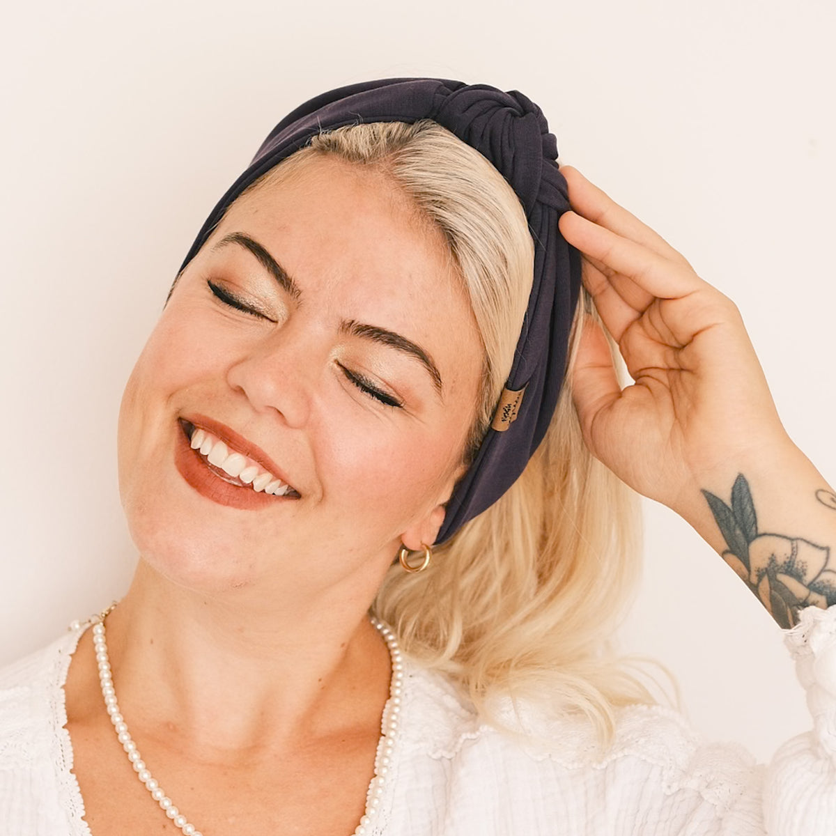 Haarband Knoten - Lila