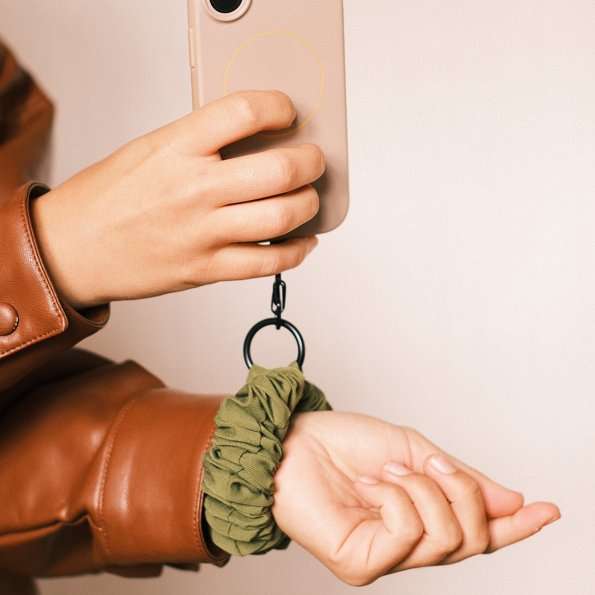 Handyscrunchie – Olivenhain