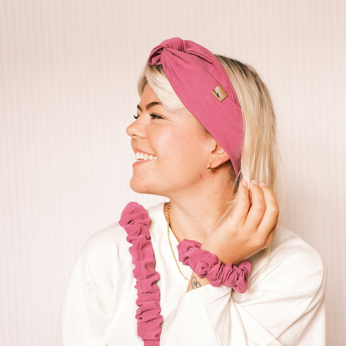 Drahthaarband Breit – Orchidee
