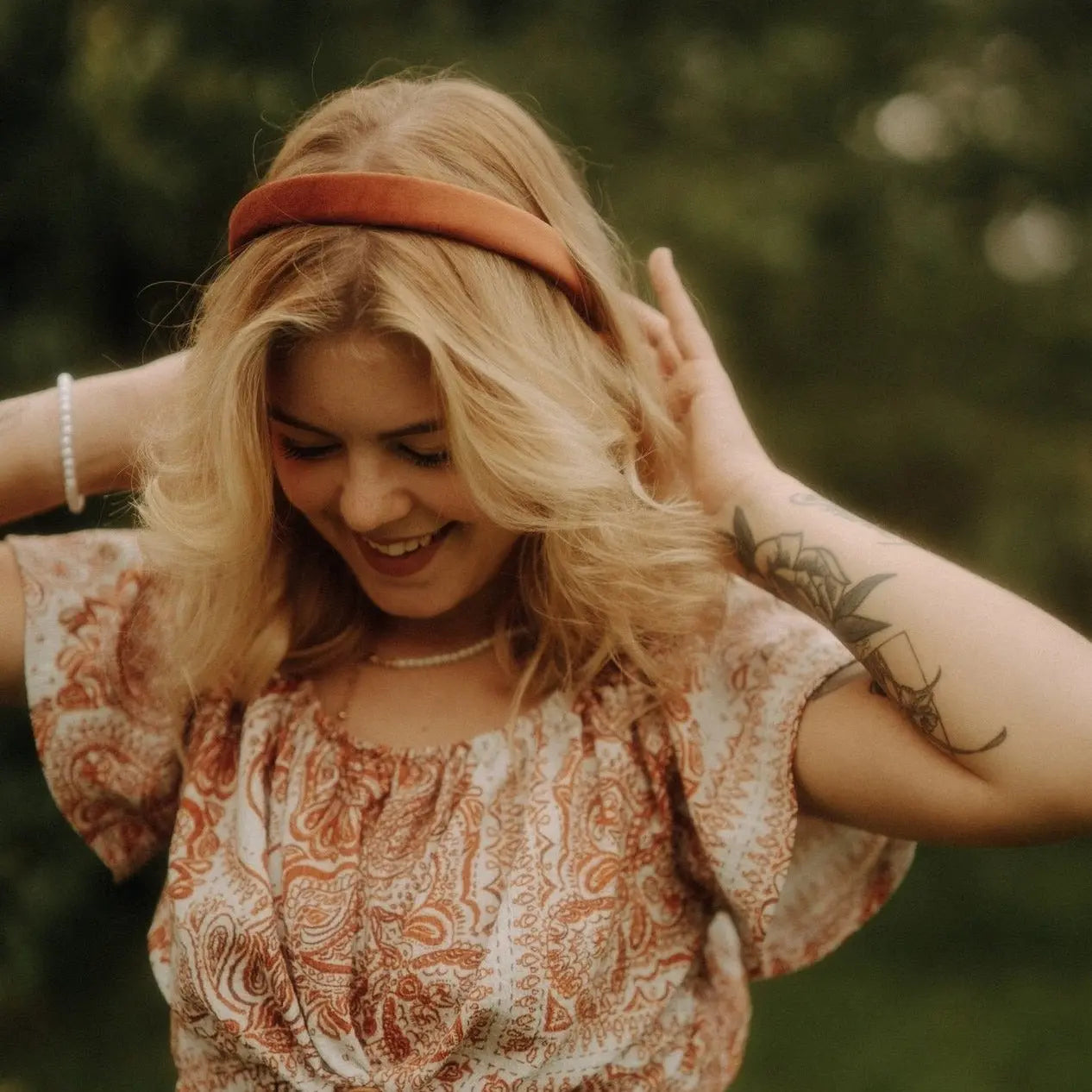 Anna samt Rost Haarreif