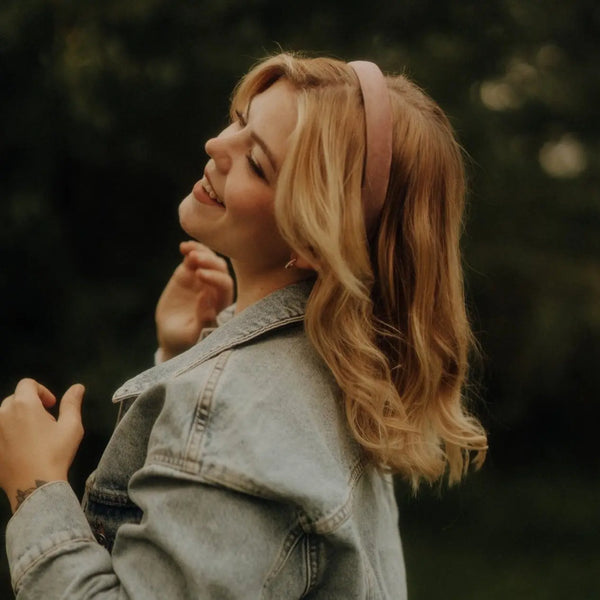 Anna - Samt Rosa