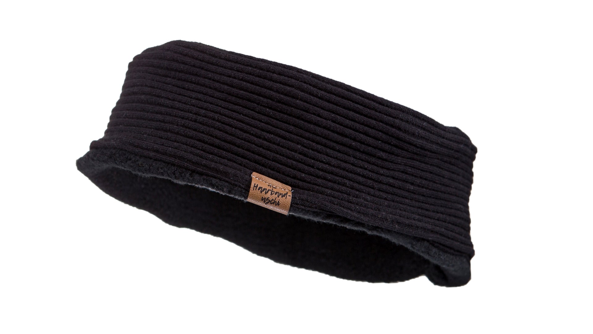 Stirnband sportlich gefüttert schwarz