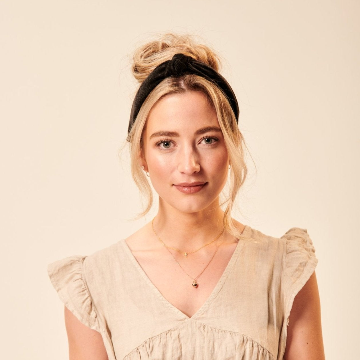 Milla - schwarz KNOTEN Haarreif