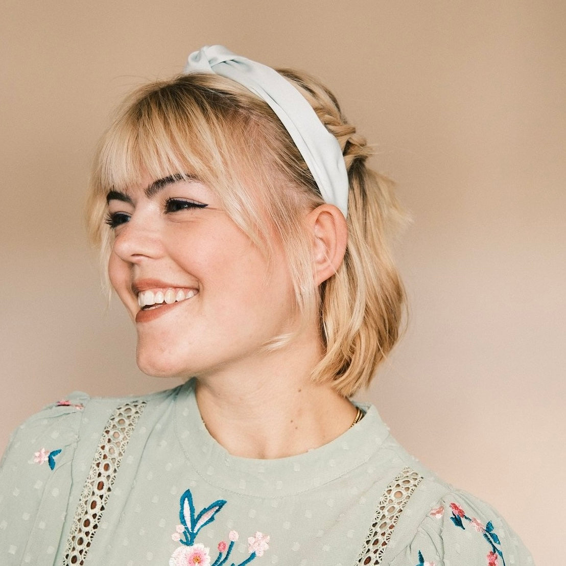 Rosalie - Mint Satin