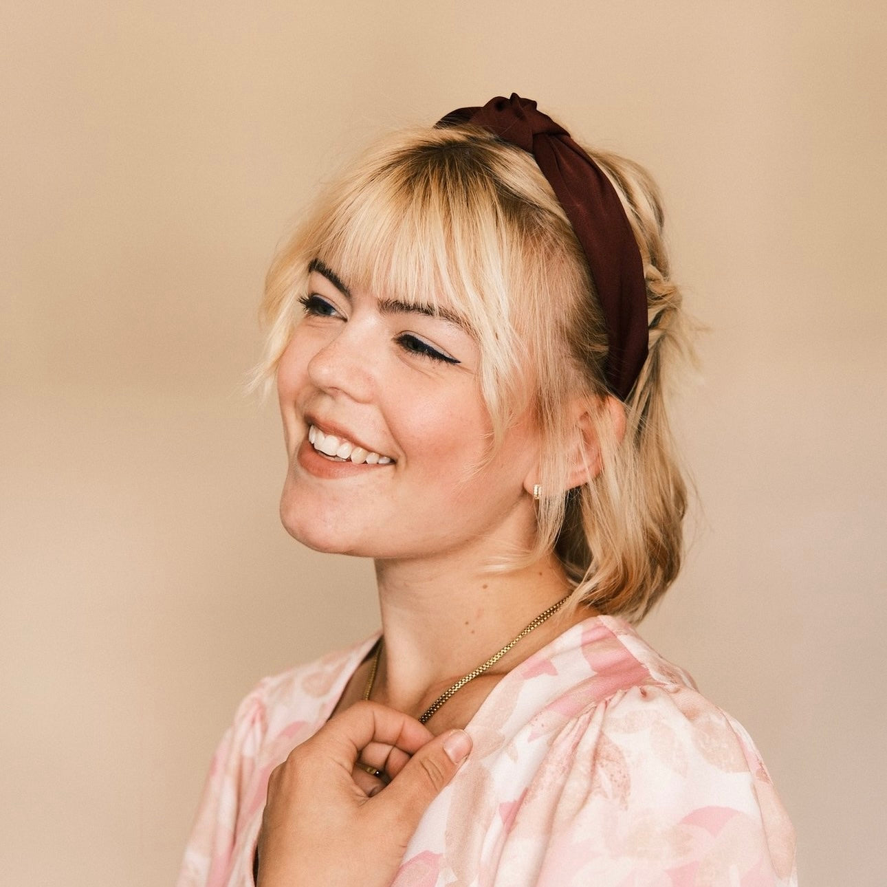 Rosalie - Bordeaux Satin