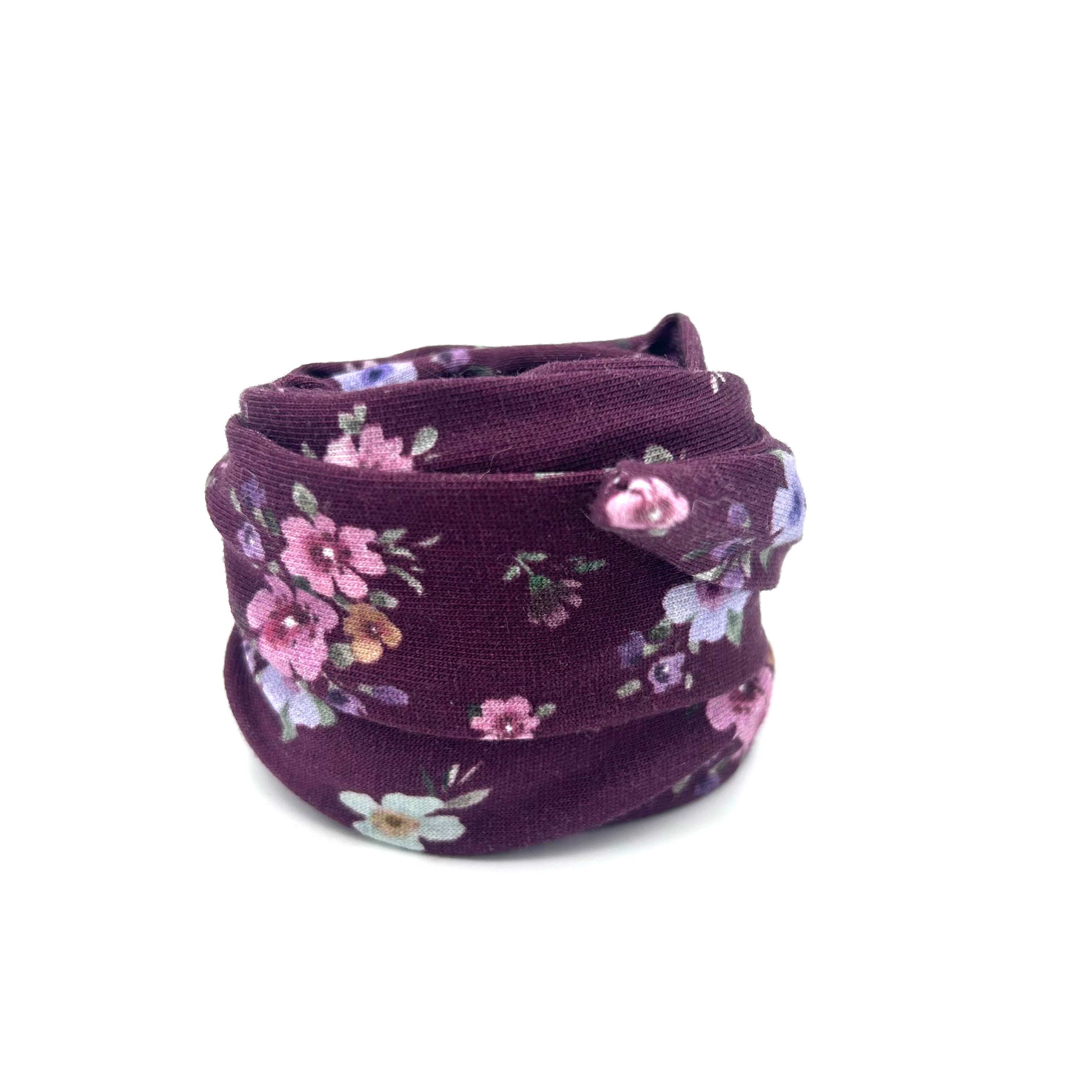 Drahthaarband schmal - Cottage Flower Berry