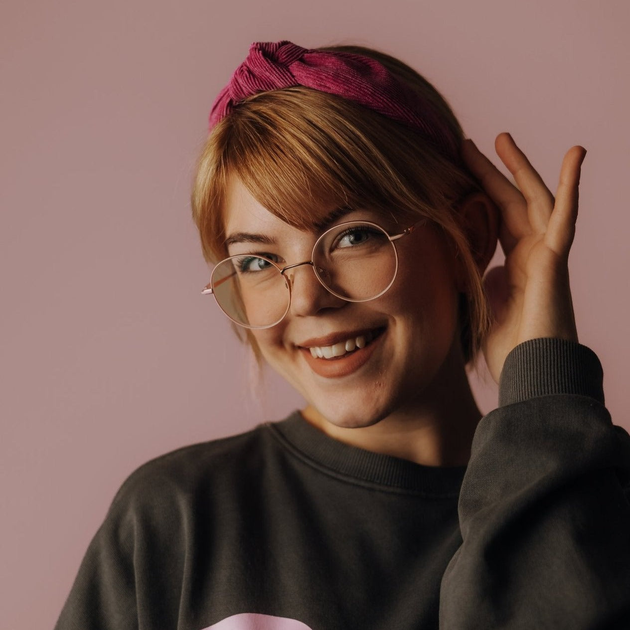 Milla - pink KNOTEN Haarreif