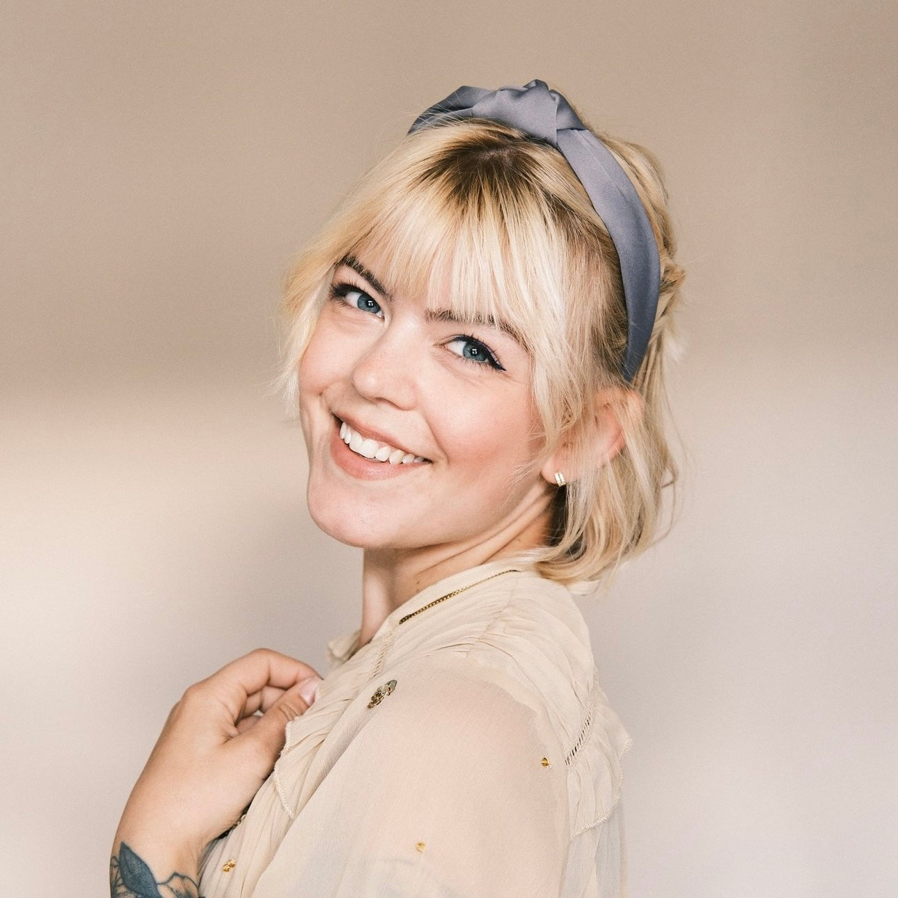 Rosalie - Grau Satin