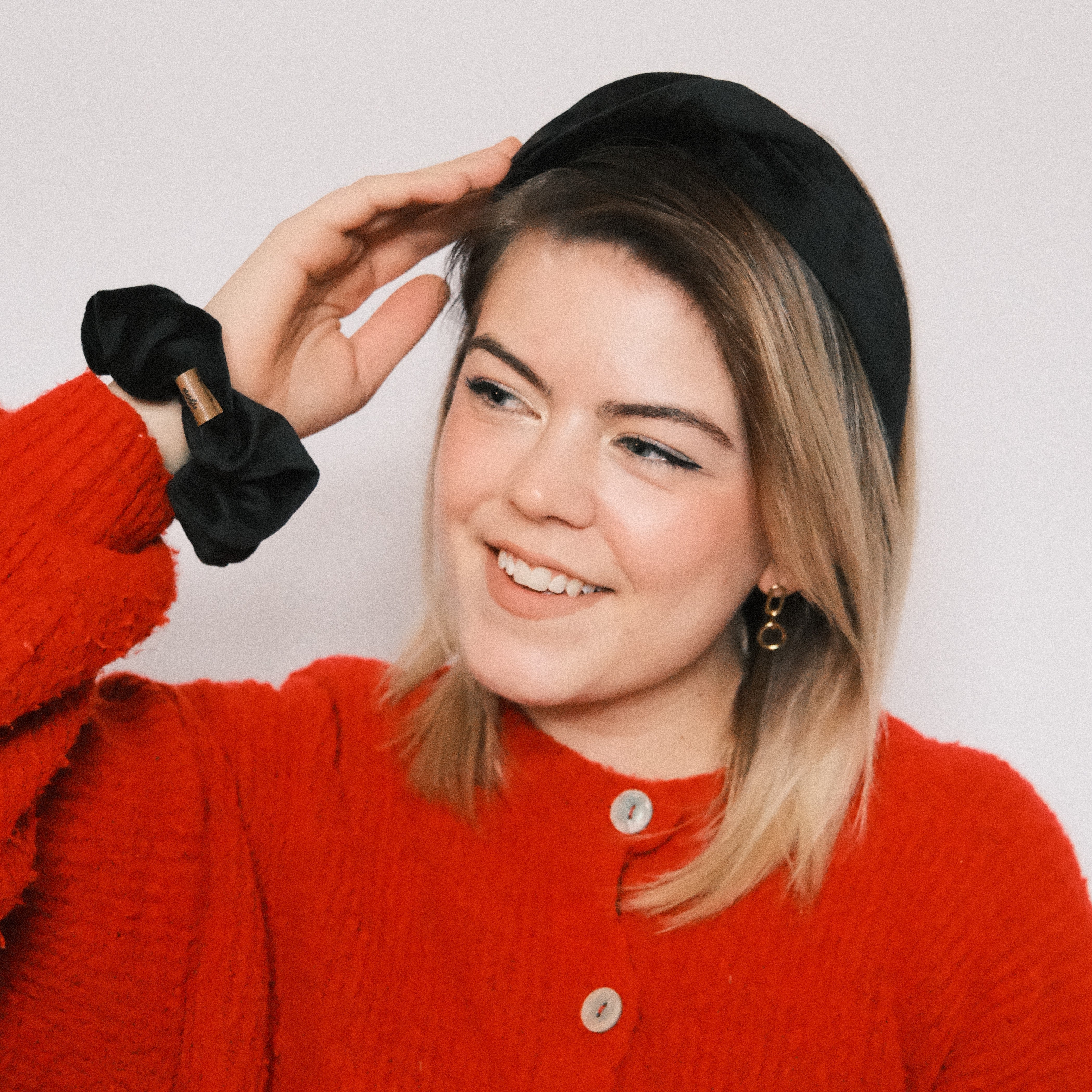 Fritzi - Samt Schwarz Onyx