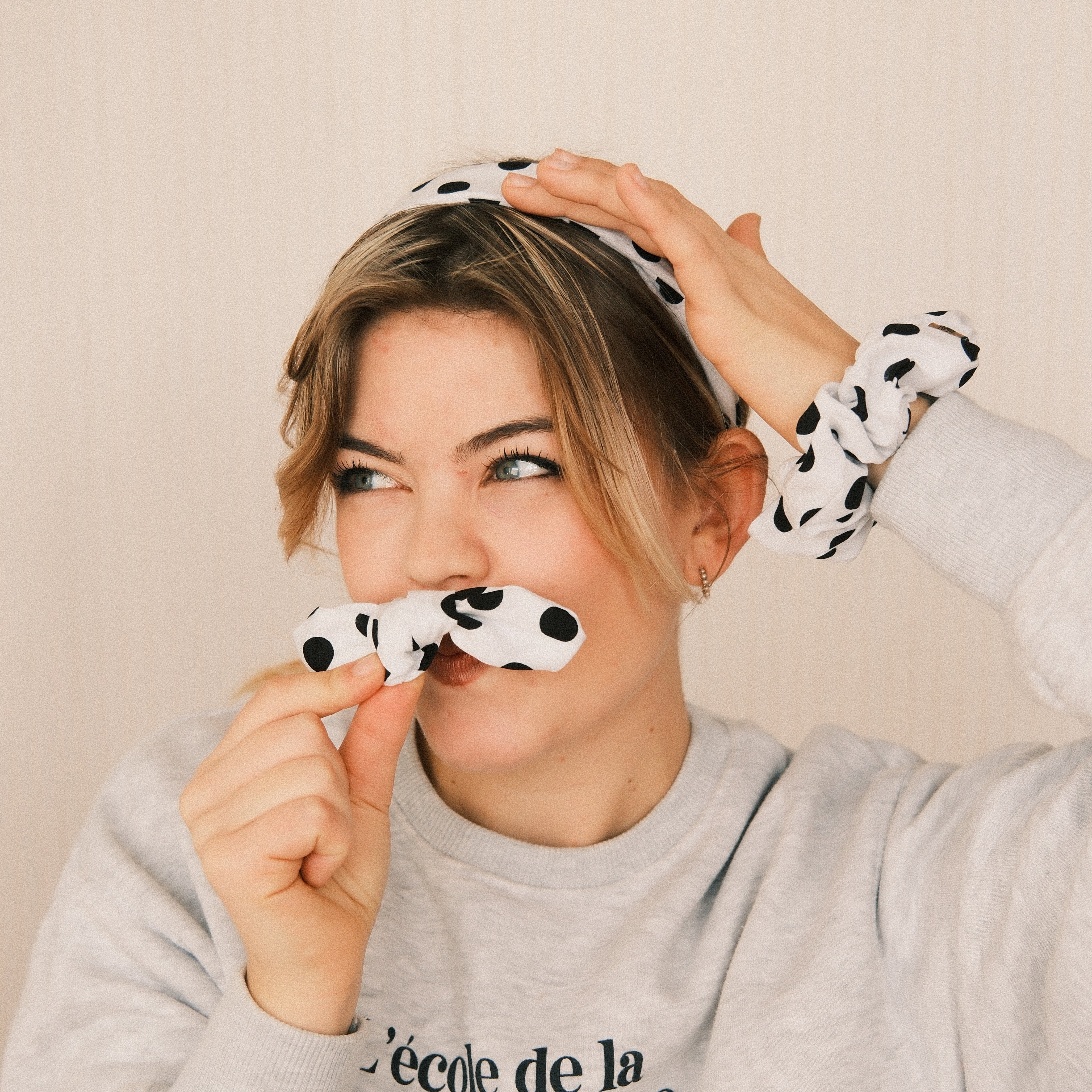 Hedi - Polka Dots Weiß