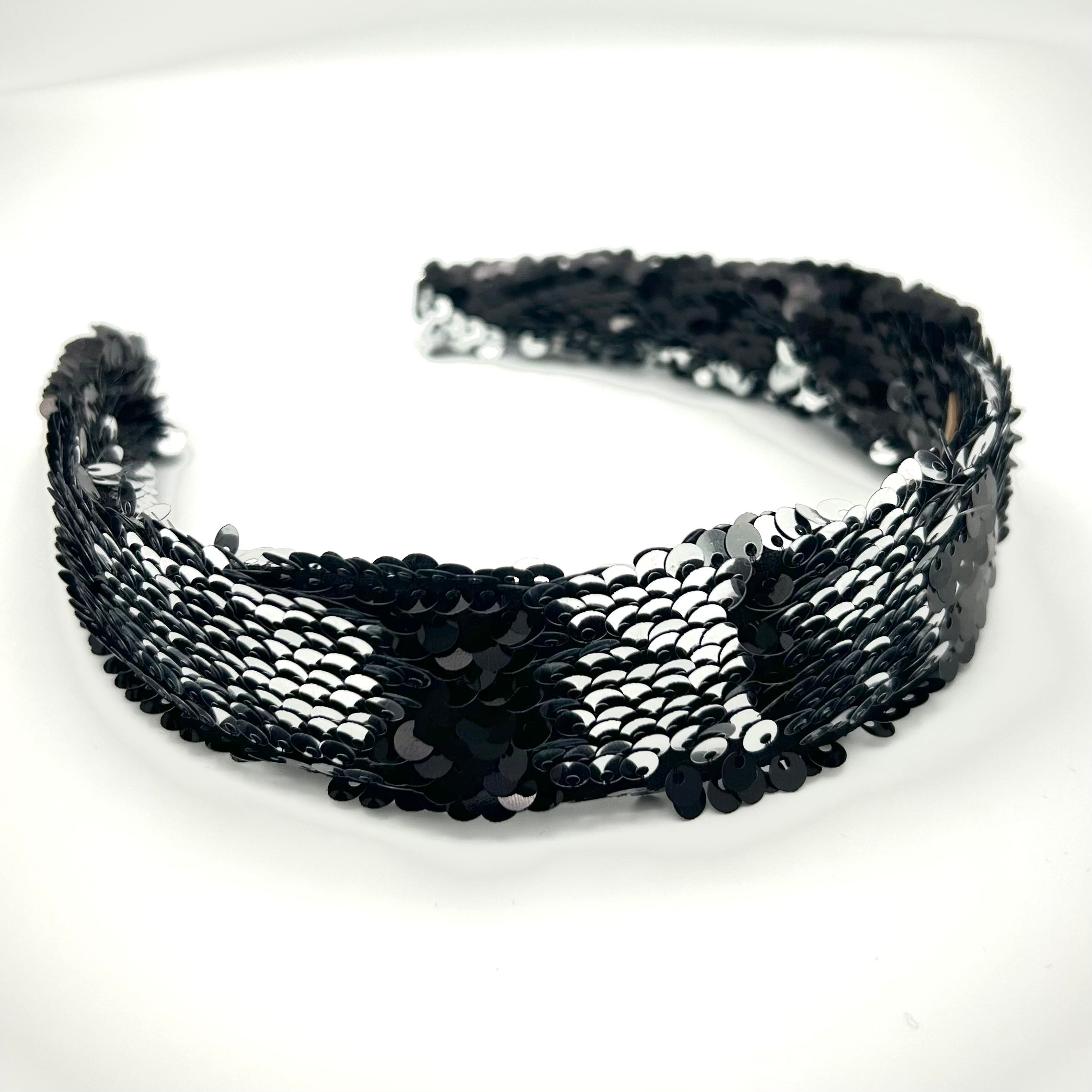 Anne Pailletten Schwarz/Silber